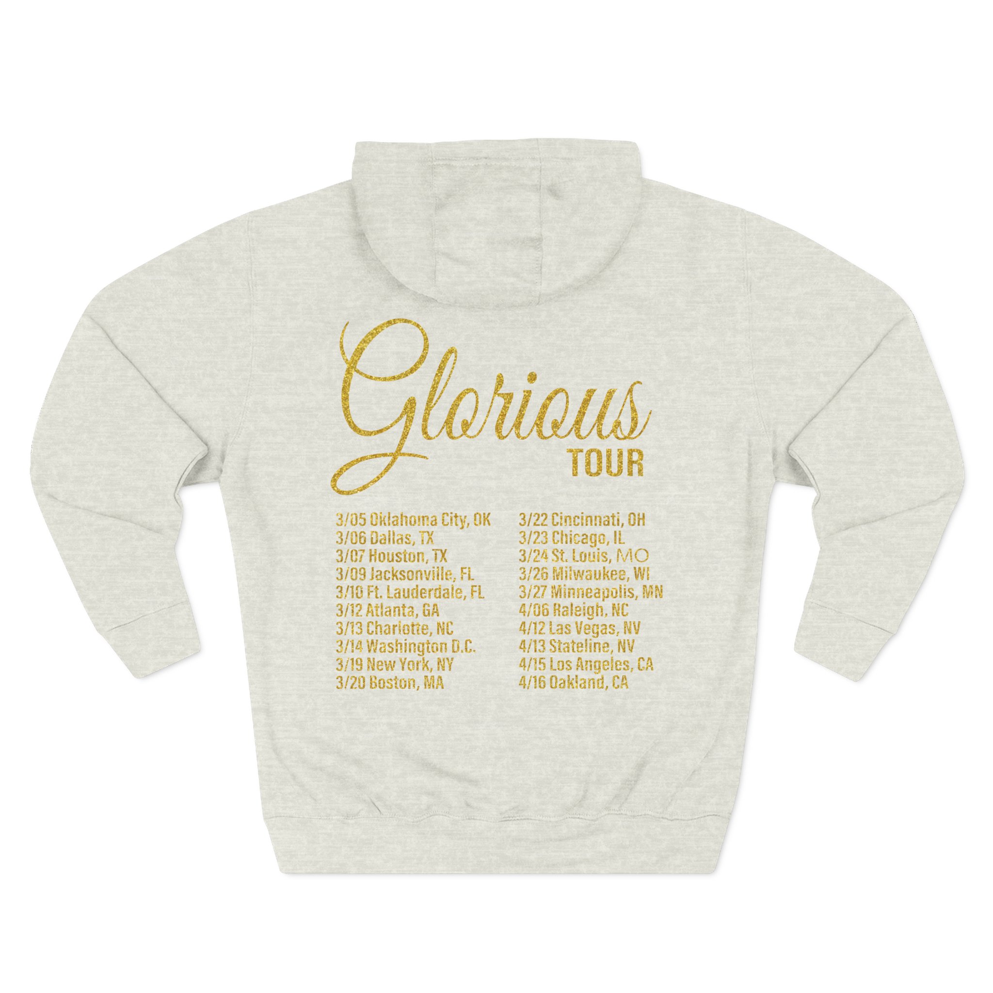 Glorilla Glorious Tour Three-Panel Fleece Hoodie