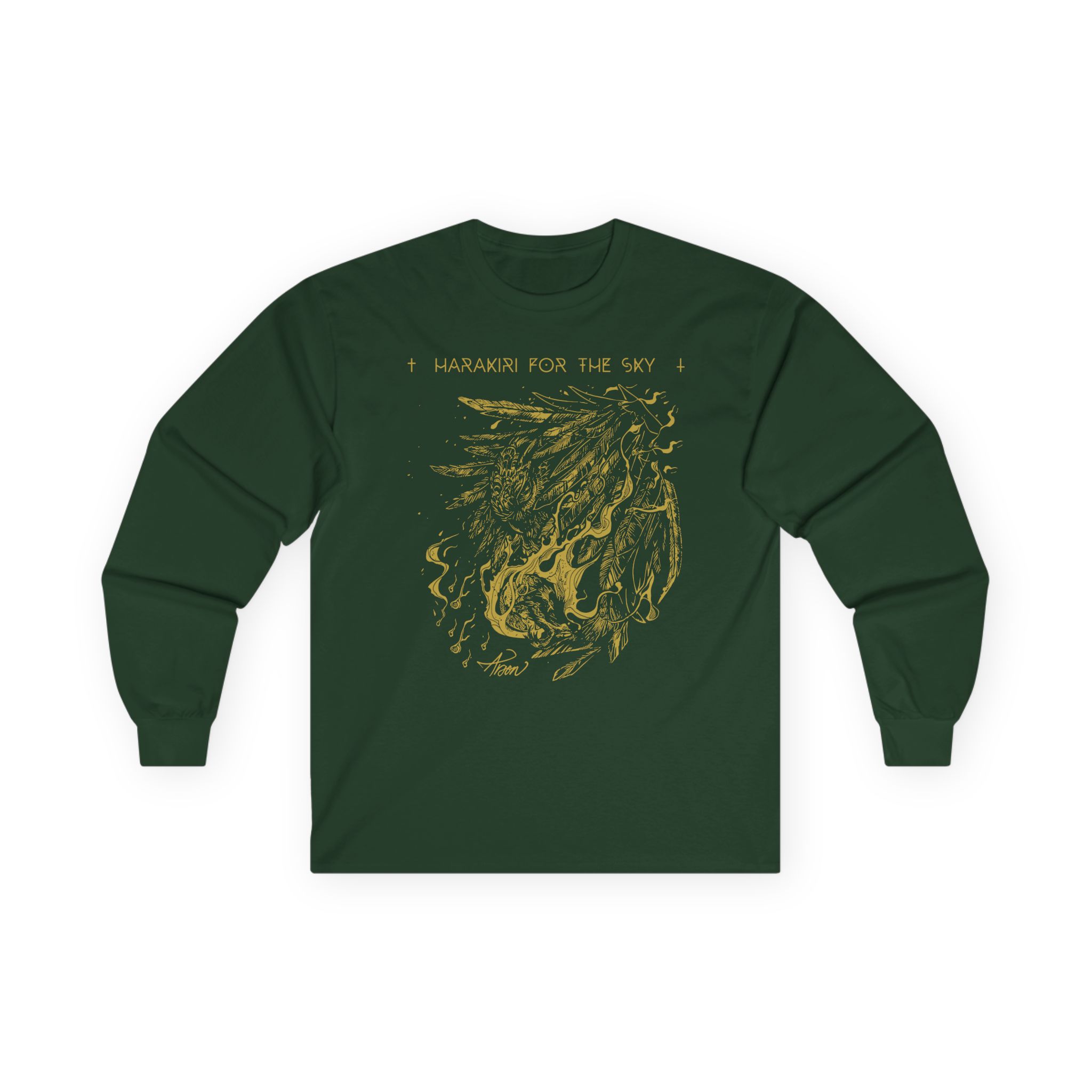Harakiri For The Sky Feather Unisex Ultra Cotton Long Sleeve Tee
