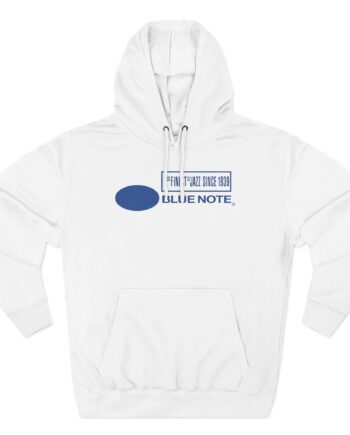 Blue Note Records Three-Panel Fleece Hoodie