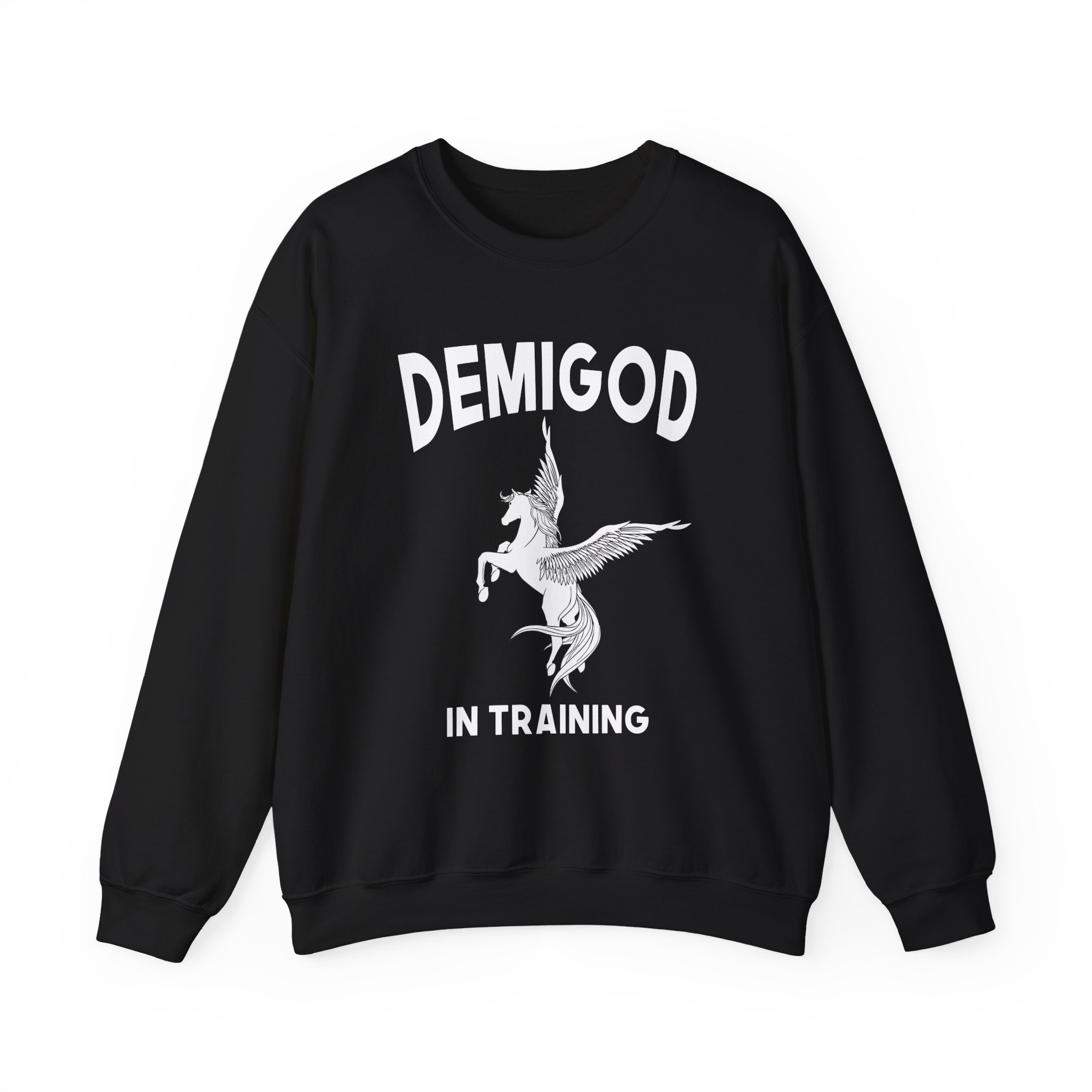 Percy Jackson Demigod in Training Unisex Heavy Blendâ„¢ Crewneck Sweatshirt