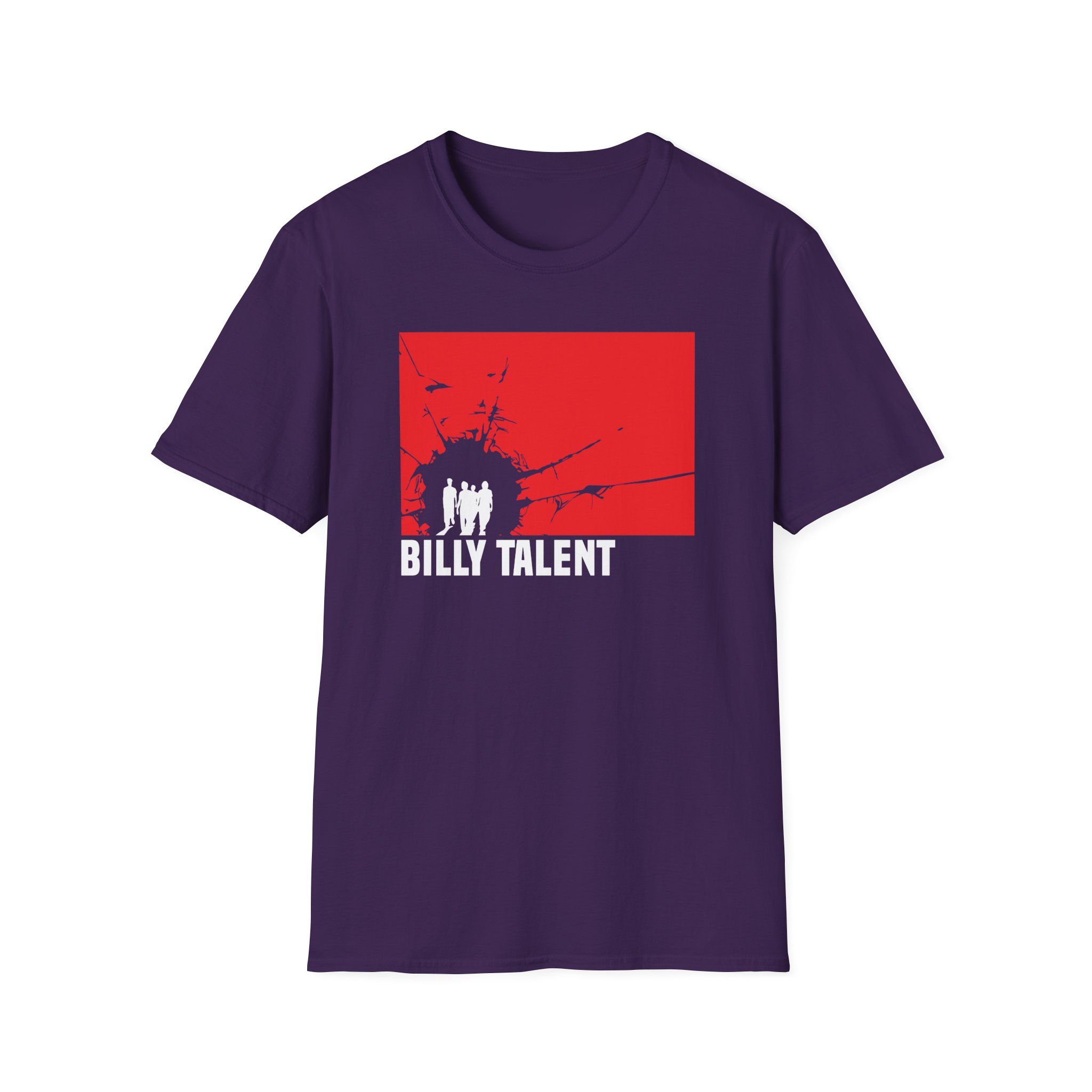 Billy Talent Red Square Unisex Softstyle T-Shirt