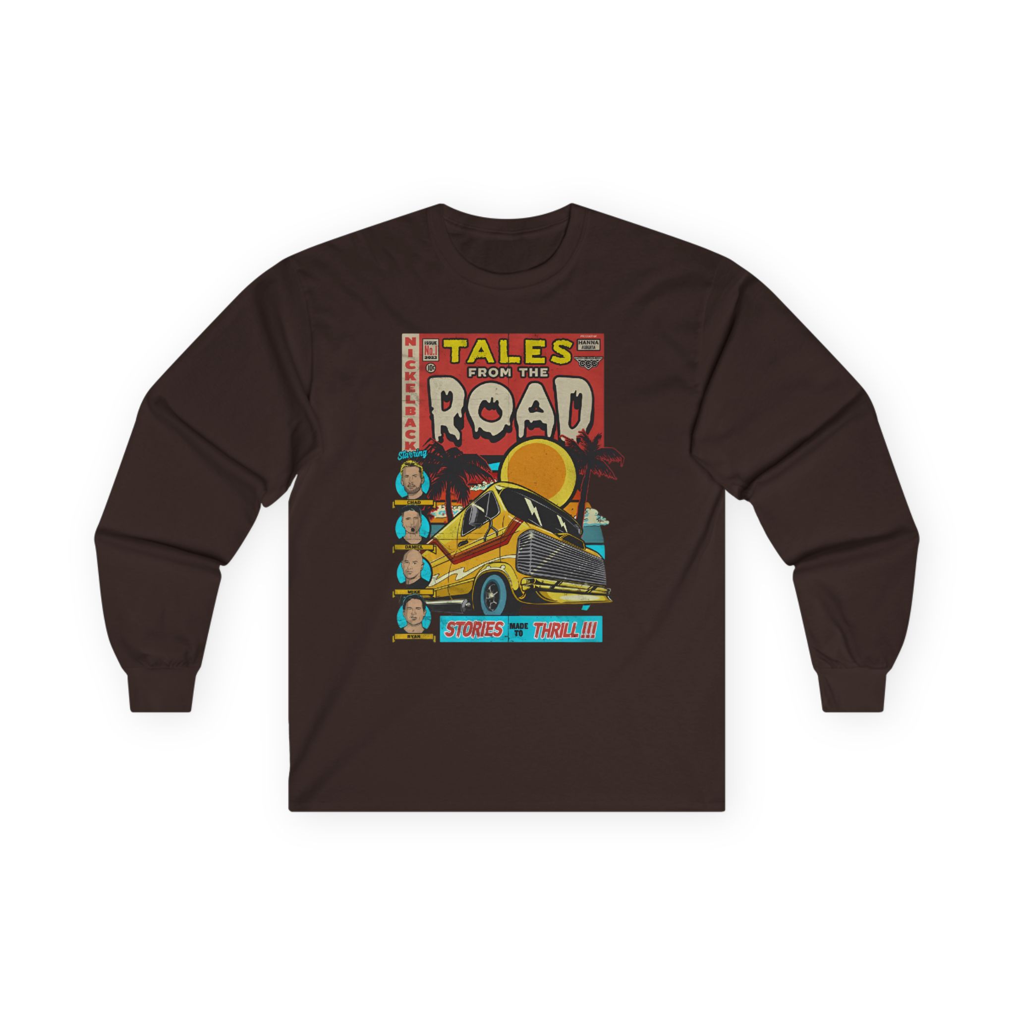 Nickelback Tales From the Road Unisex Ultra Cotton Long Sleeve Tee