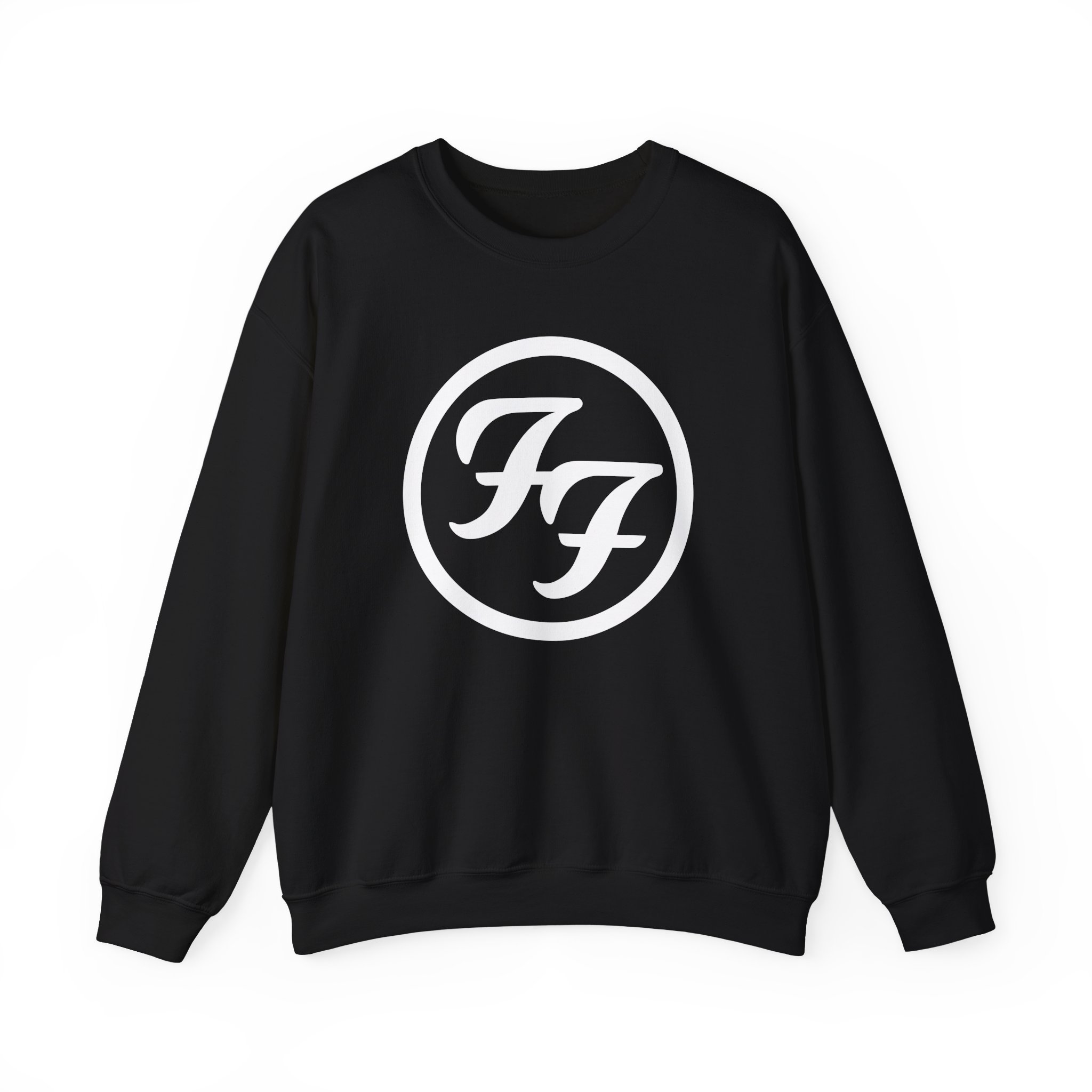 Foo Fighters Ff Logo Unisex Heavy Blendâ„¢ Crewneck Sweatshirt
