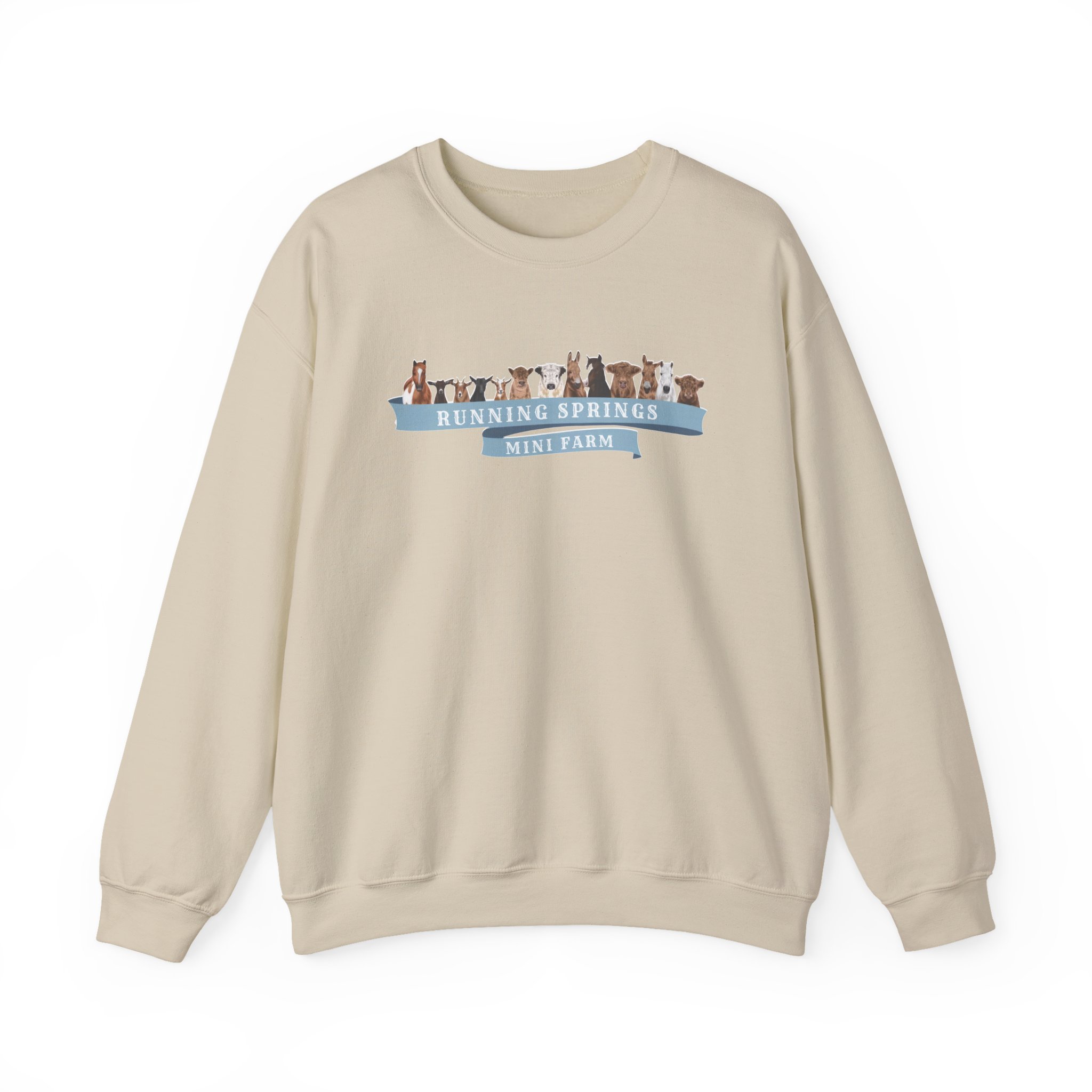 Katie Van Slyke The Mini Farm Unisex Heavy Blendâ„¢ Crewneck Sweatshirt