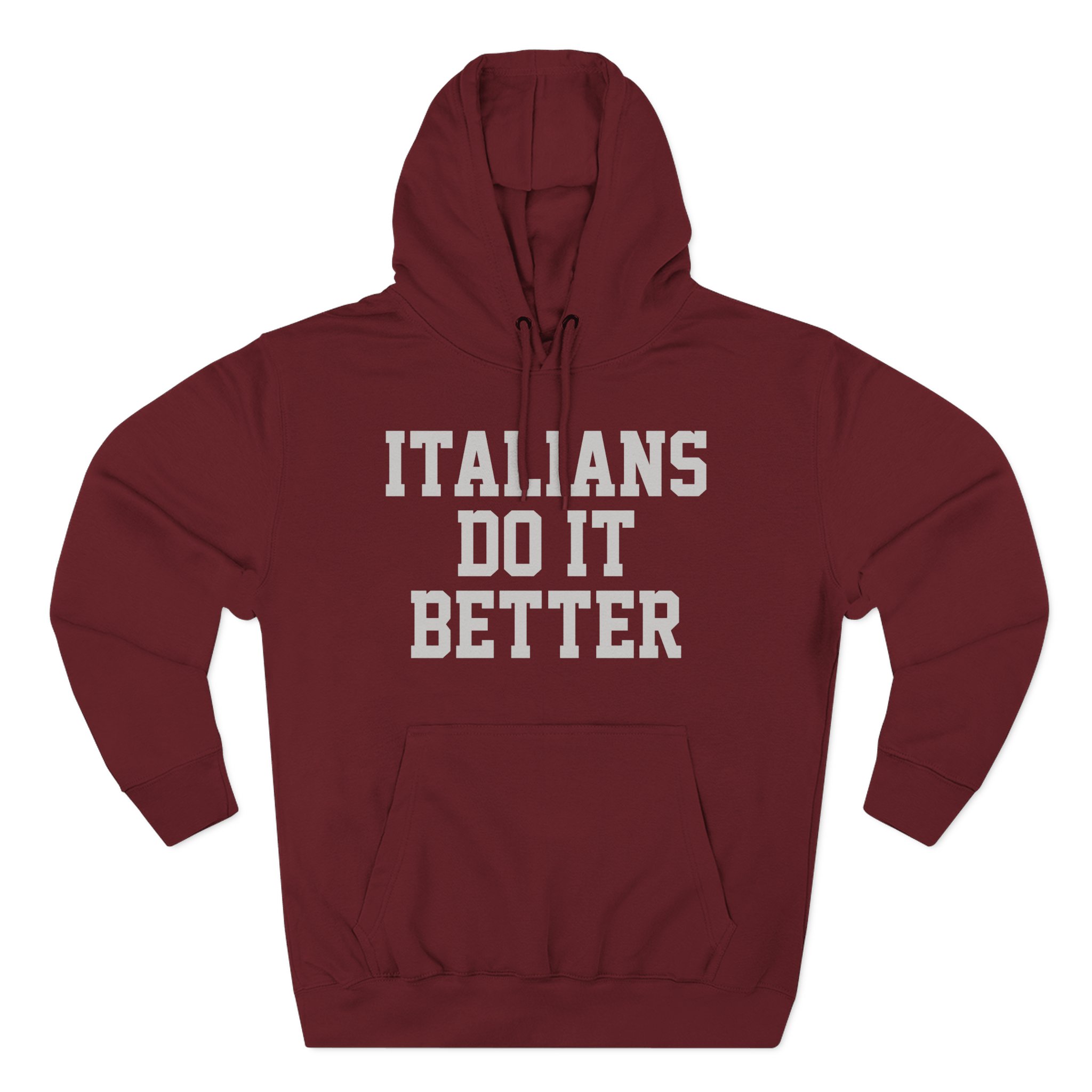 Trisha Paytas Italians Do It Better Three-Panel Fleece Hoodie