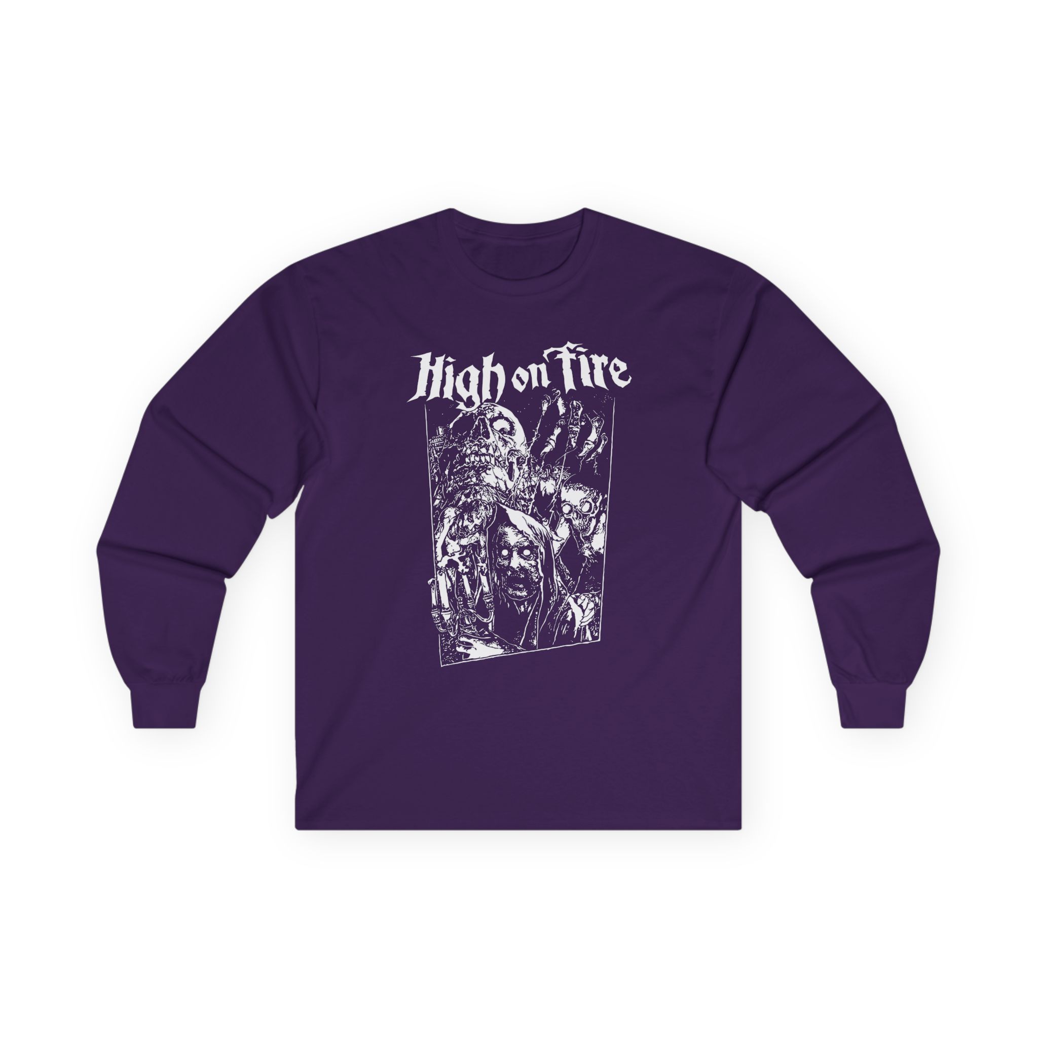High on Fire Horror Unisex Ultra Cotton Long Sleeve Tee