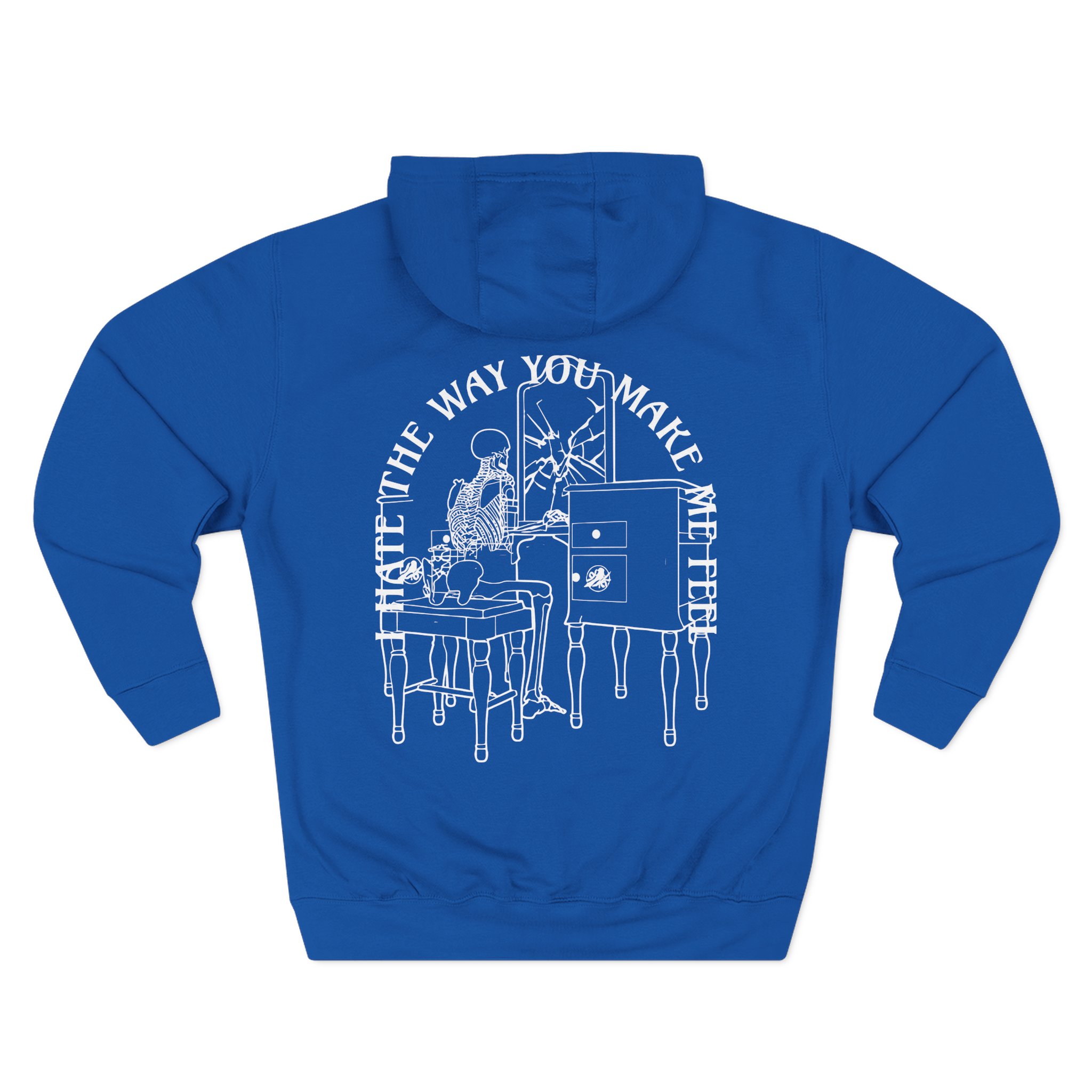 Bayside Vanity Three-Panel Fleece Hoodie