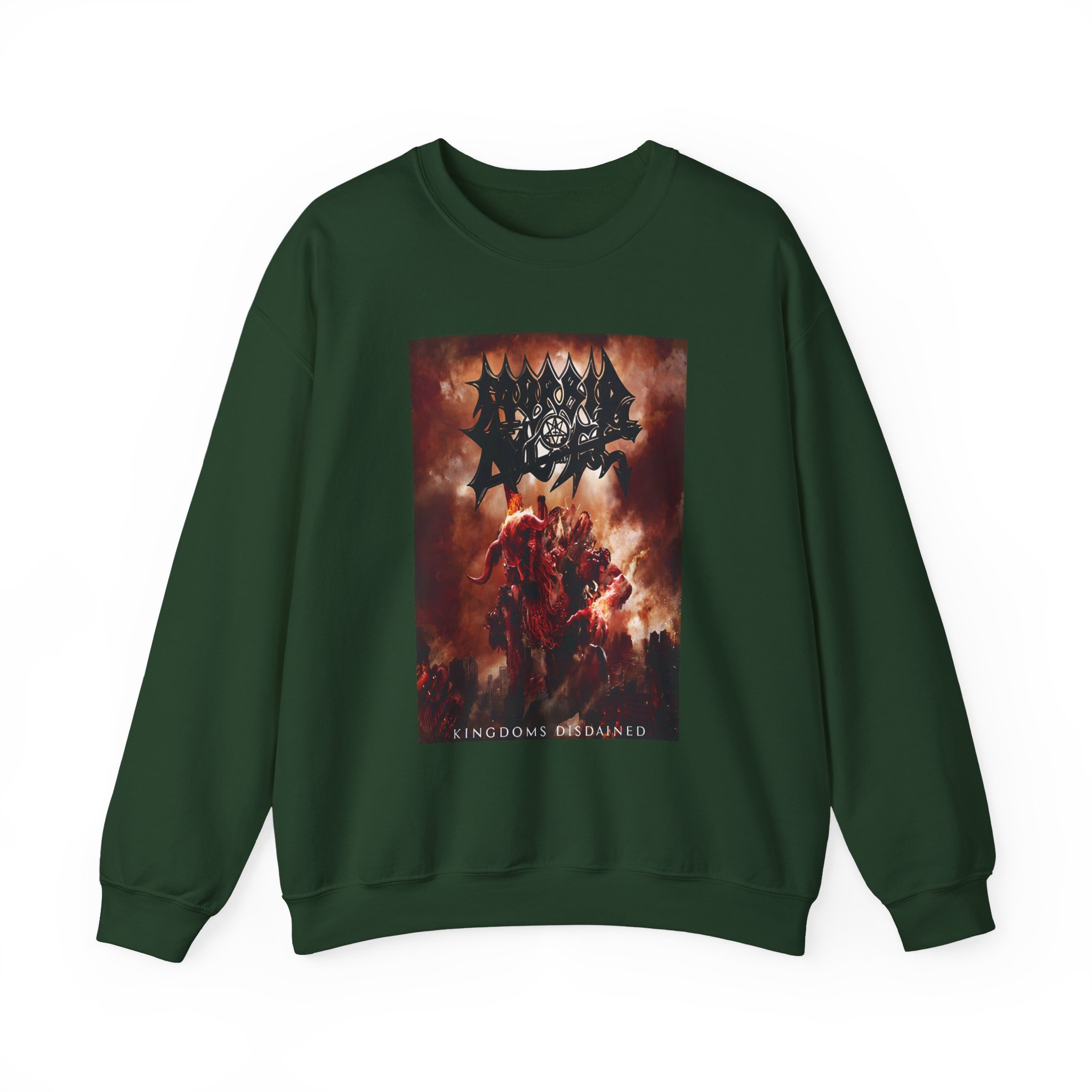 Morbid Angel Kingdoms Disdained Unisex Heavy Blendâ„¢ Crewneck Sweatshirt