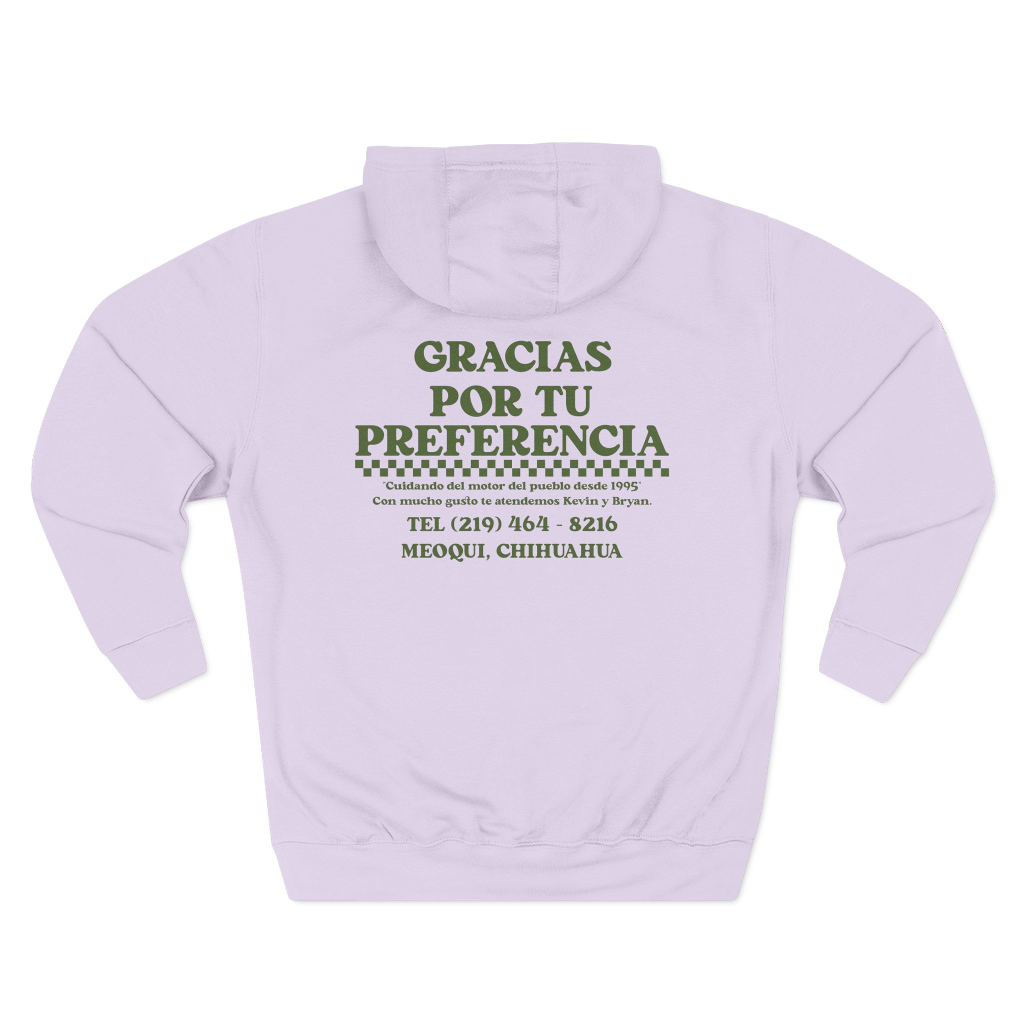 Kevin Kaarl playera taller Three-Panel Fleece Hoodie