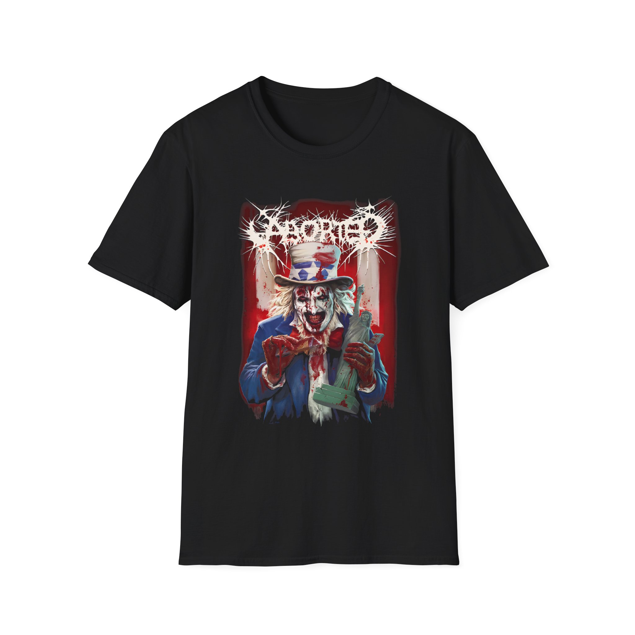 Aborted Spring 2025 North American Tour Unisex Softstyle T-Shirt