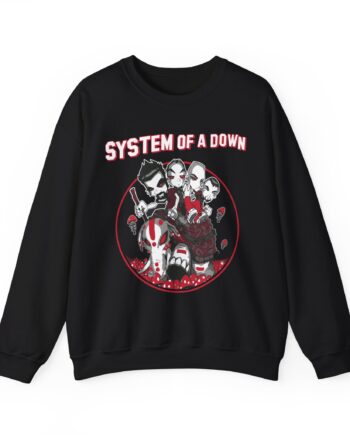 System of a Down Mushroom People Unisex Heavy Blend™ Crewneck Sweatshirt