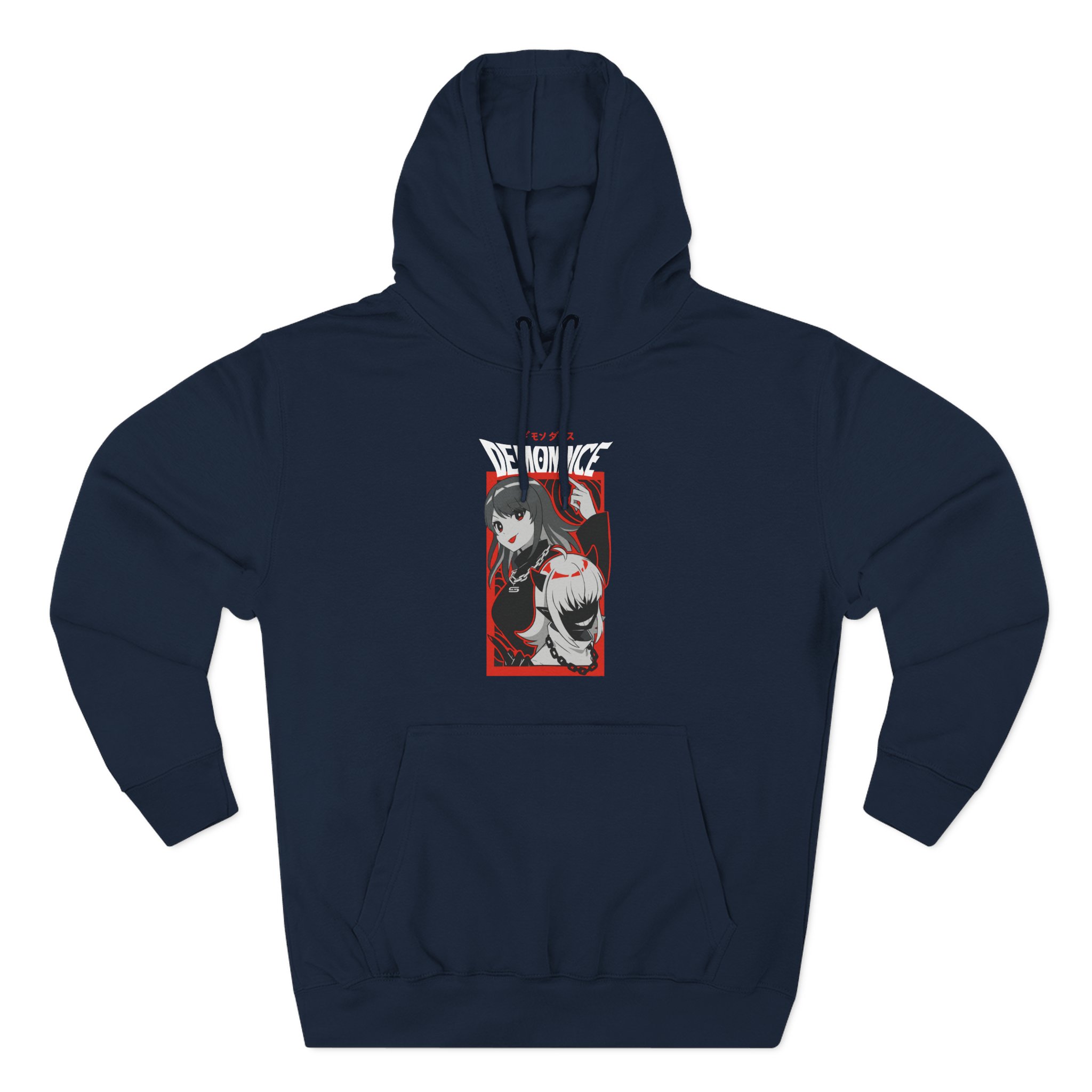 Demondice Three-Panel Fleece Hoodie