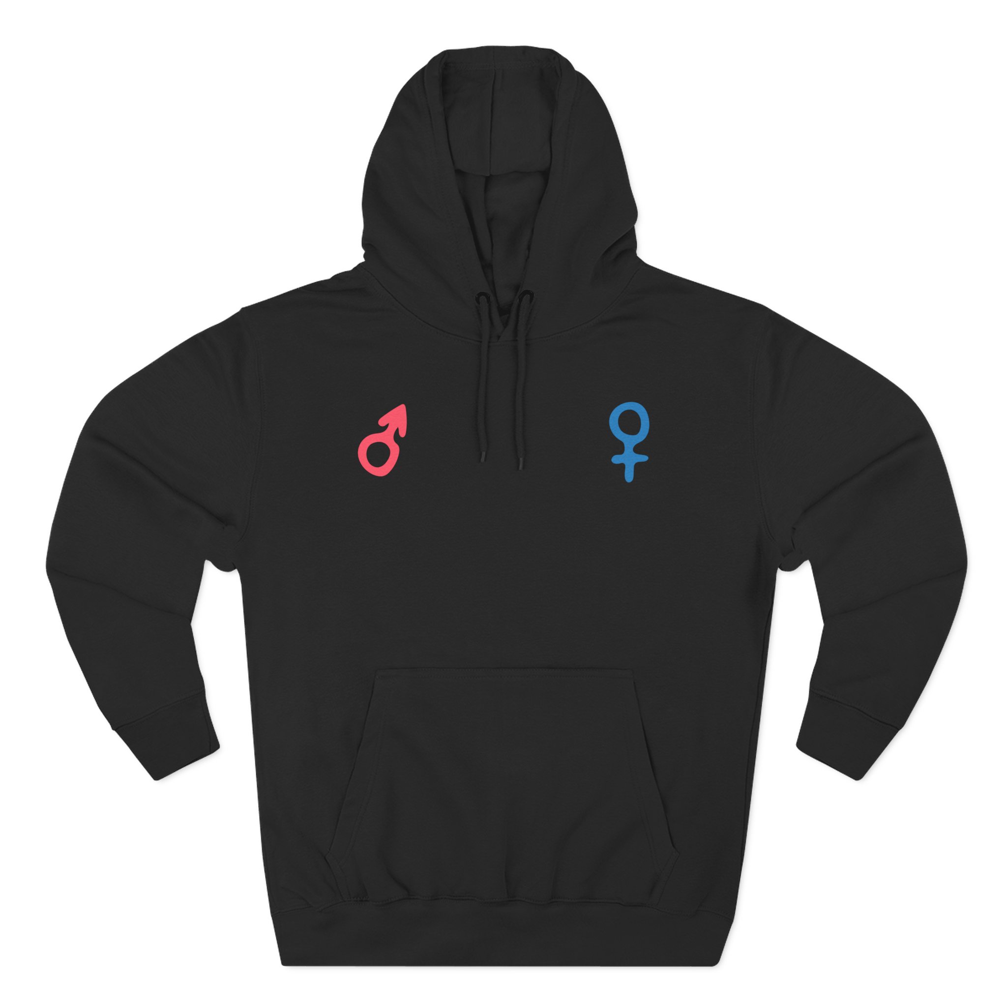 Marina Masculine Feminine Three-Panel Fleece Hoodie