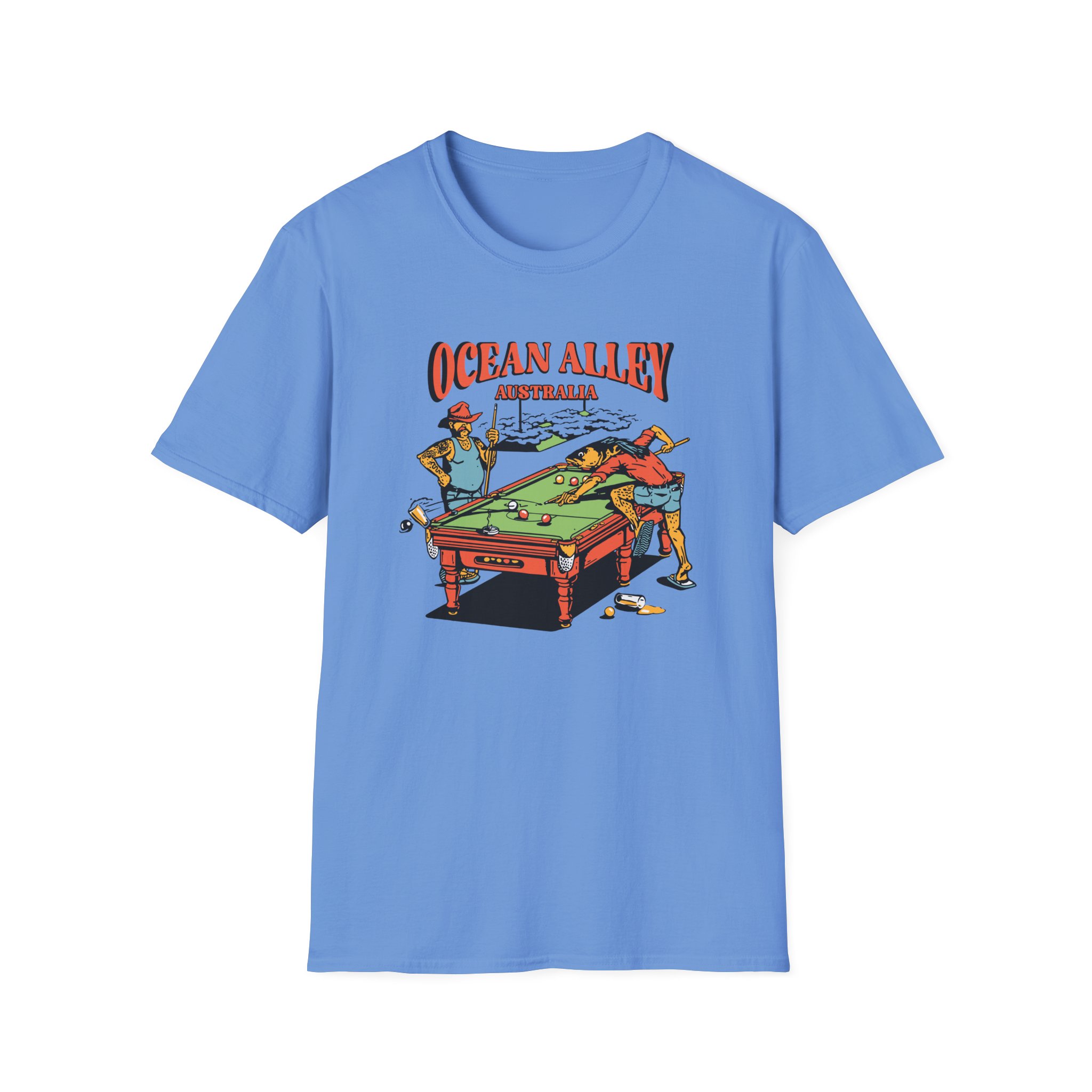 Ocean Alley Pool Table Unisex Softstyle T-Shirt