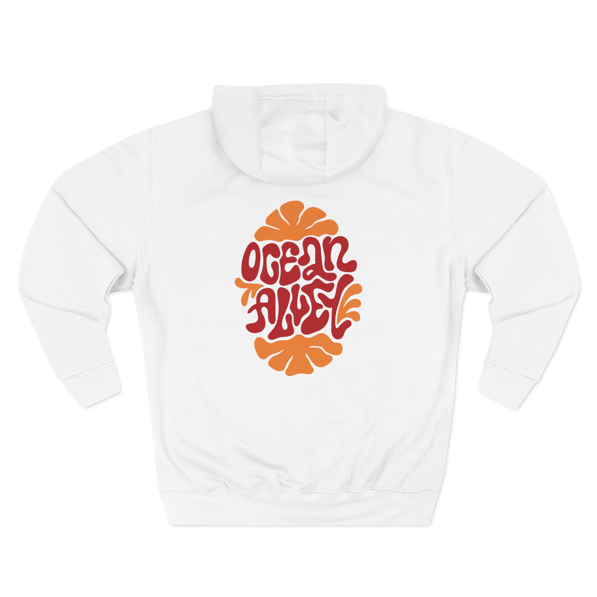 Ocean Alley Cracked Egg Three-Panel Fleece Hoodie