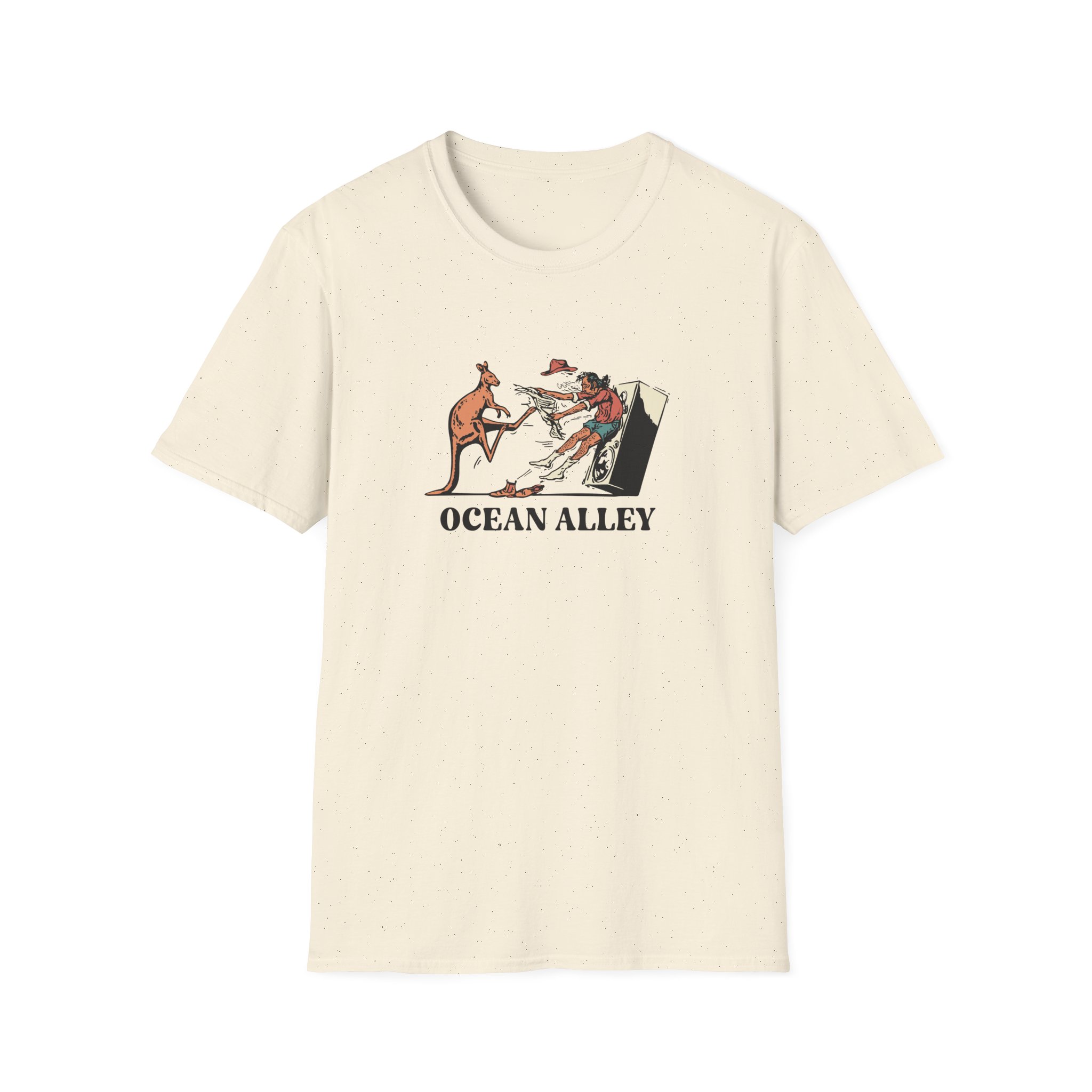 Ocean Alley Kanga Kick Unisex Softstyle T-Shirt