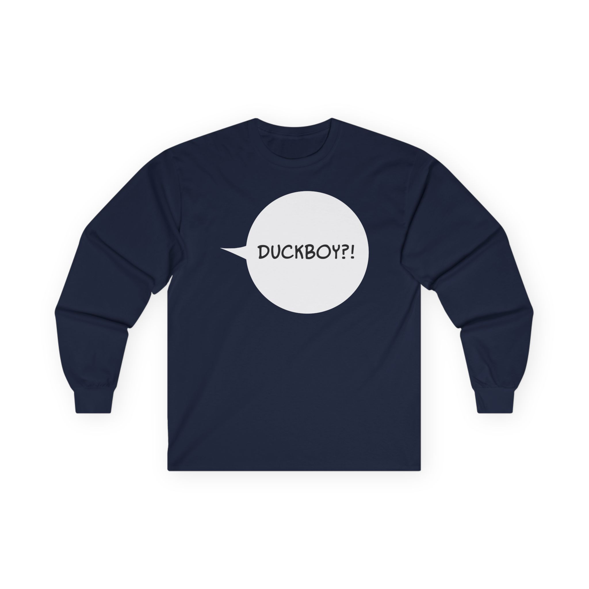 Duckboy Unisex Ultra Cotton Long Sleeve Tee