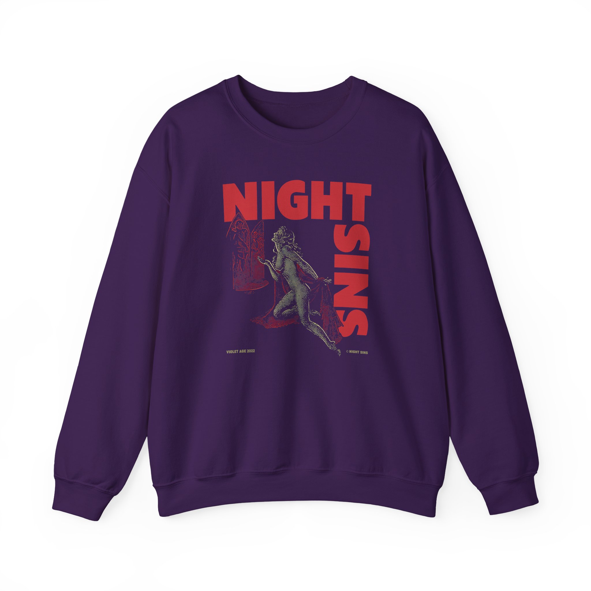 Night Sins Shrine Unisex Heavy Blendâ„¢ Crewneck Sweatshirt