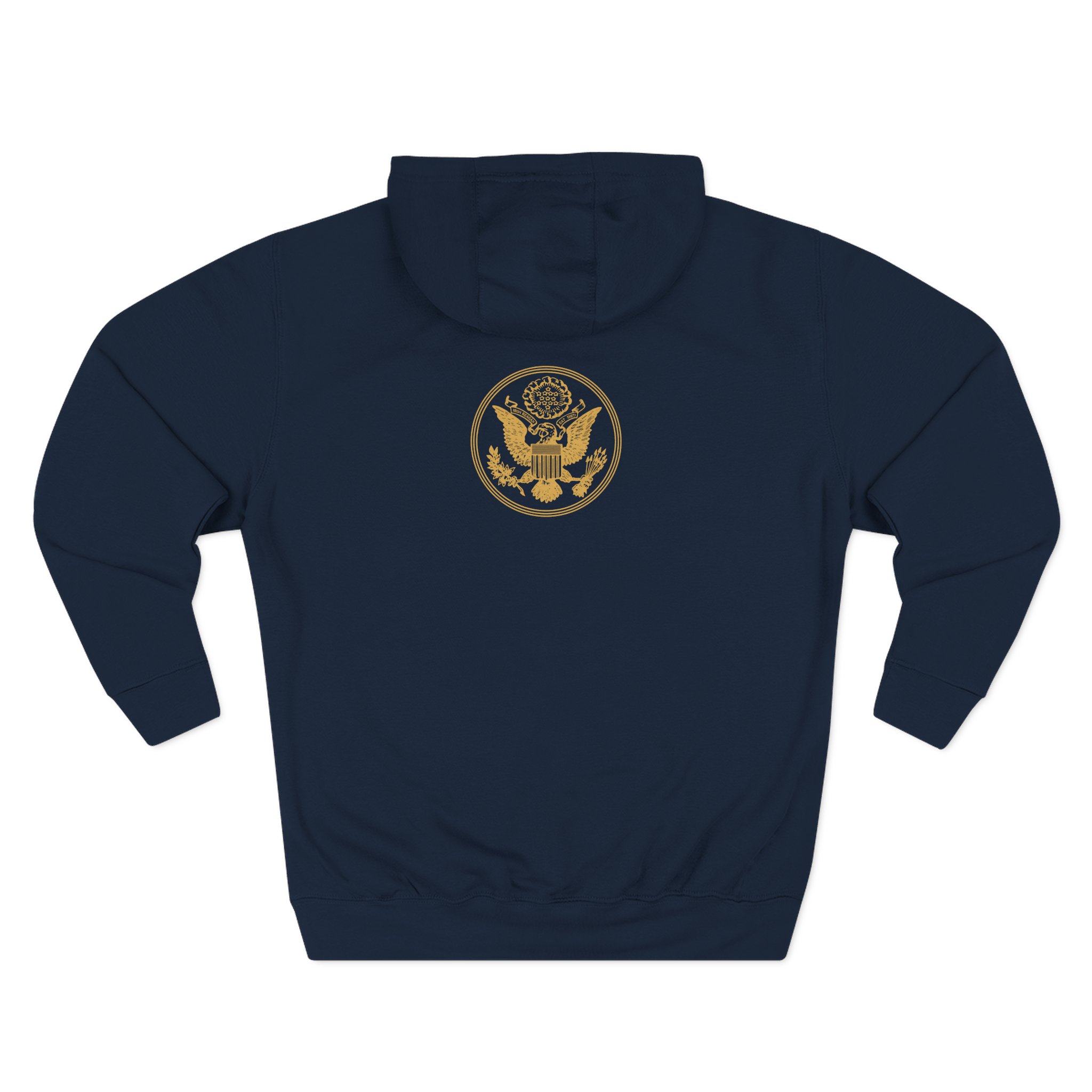 Iron Reagan Presidential Seal Three-Panel Fleece Hoodie