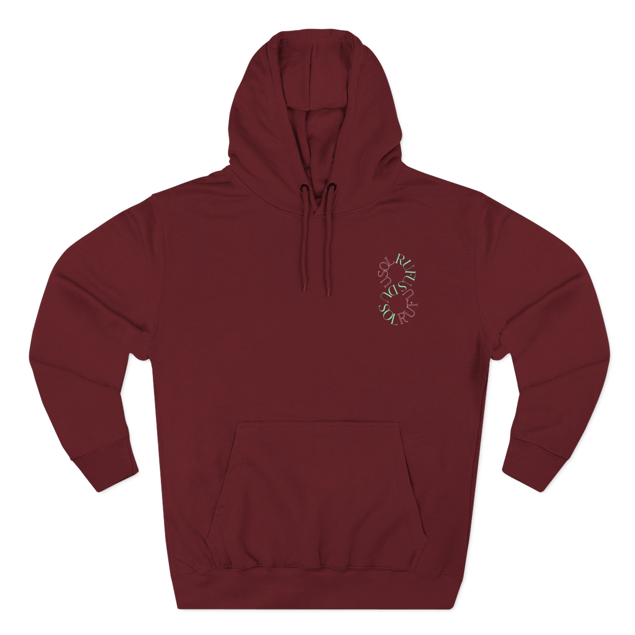 Rufus Du Sol Tour Concert Three-Panel Fleece Hoodie