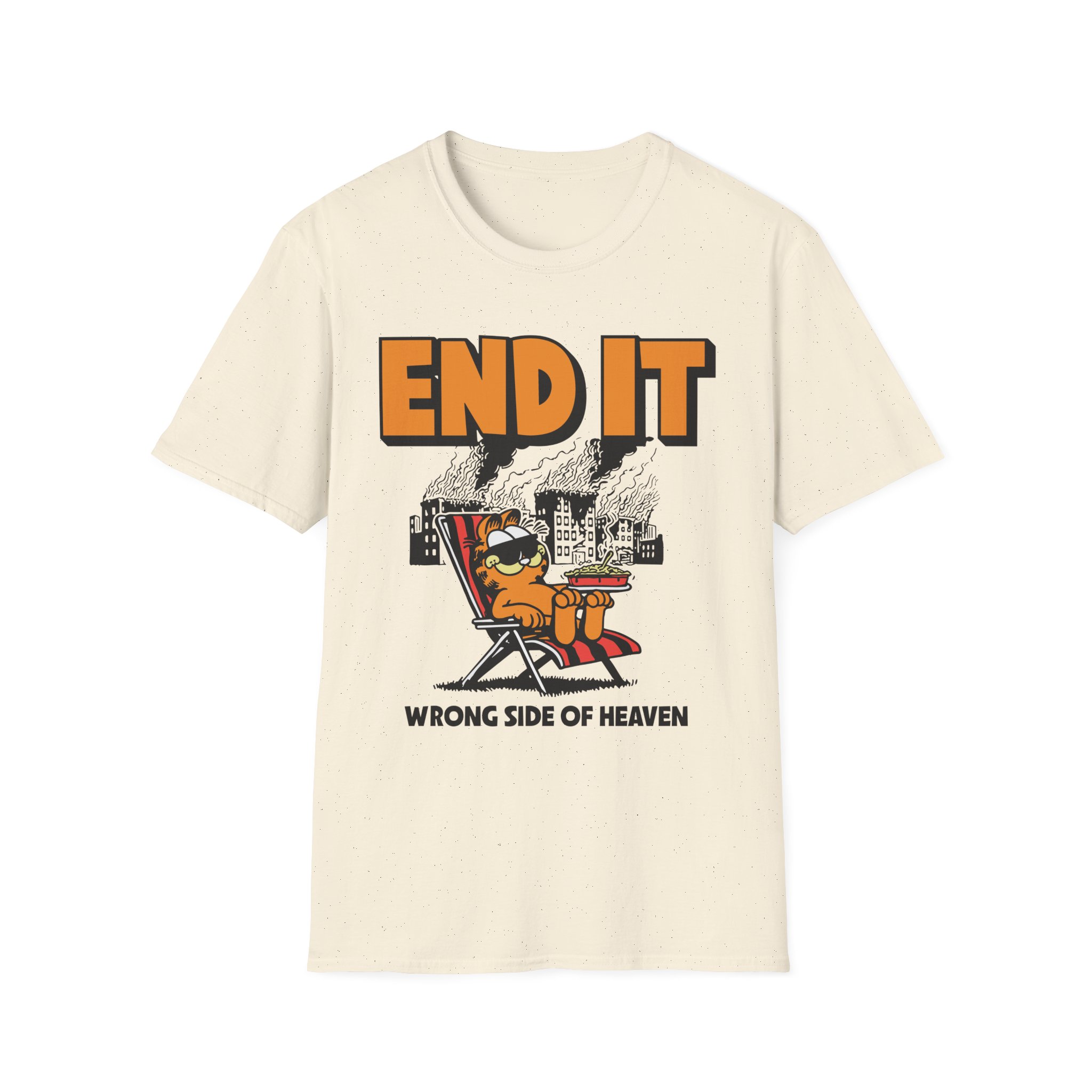 End It Garfield Unisex Softstyle T-Shirt