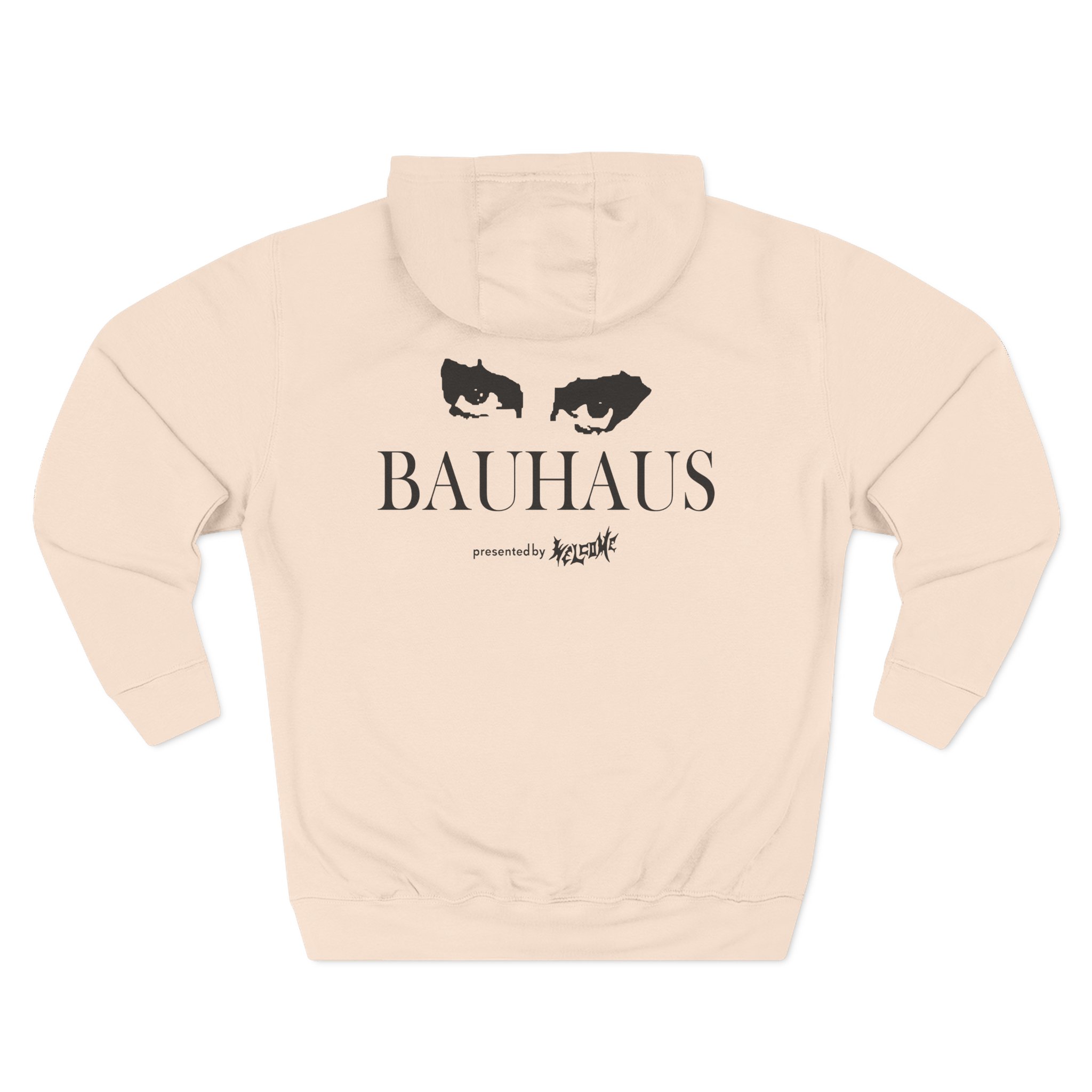Bauhaus Three-Panel Fleece Hoodie