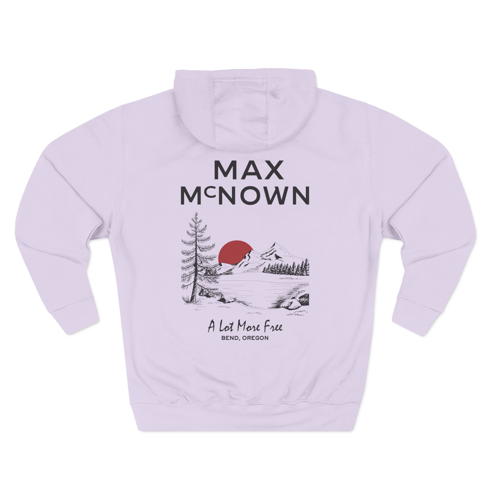 Max Mcnown a Lot More Free Three-Panel Fleece Hoodie