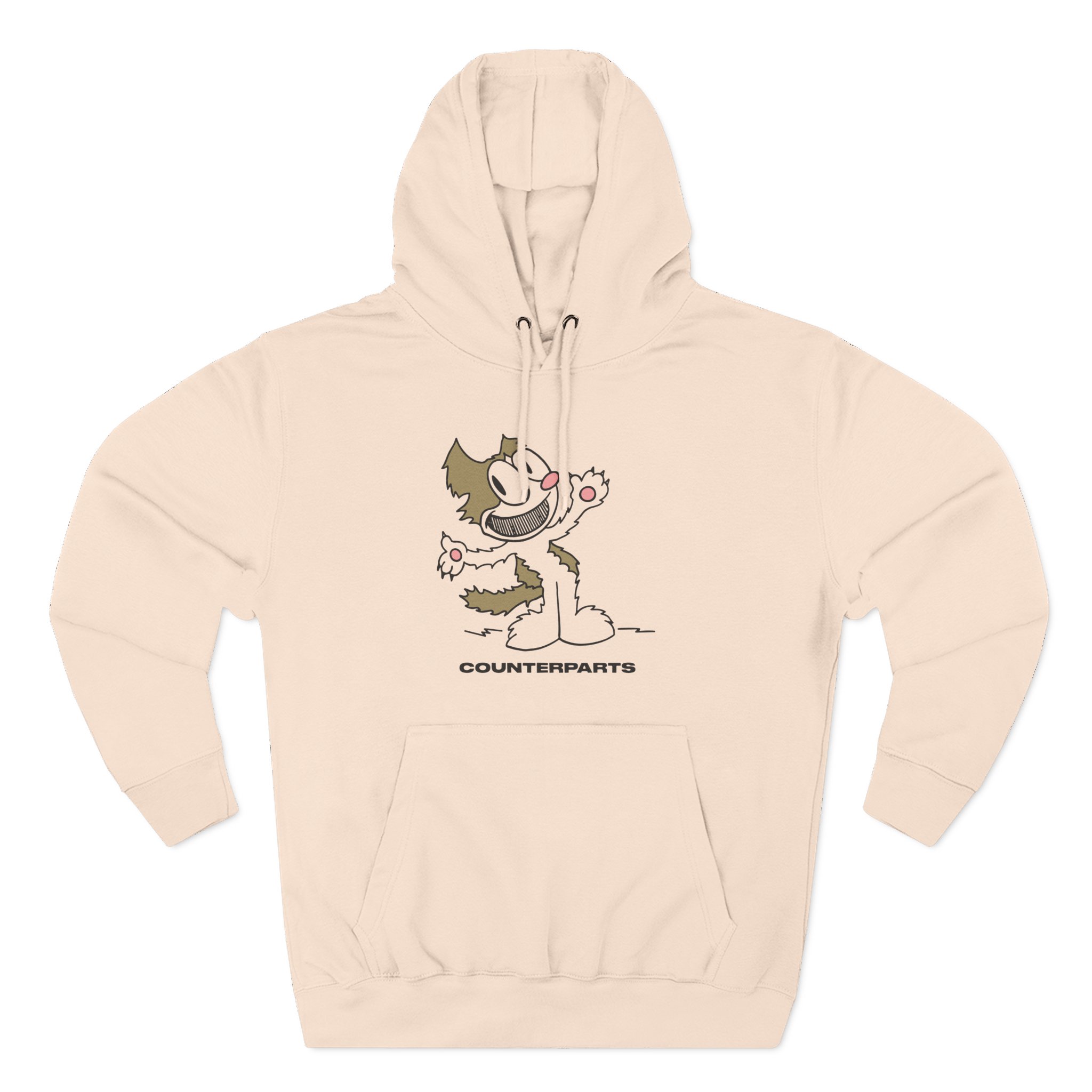Counterparts Kuma Three-Panel Fleece Hoodie