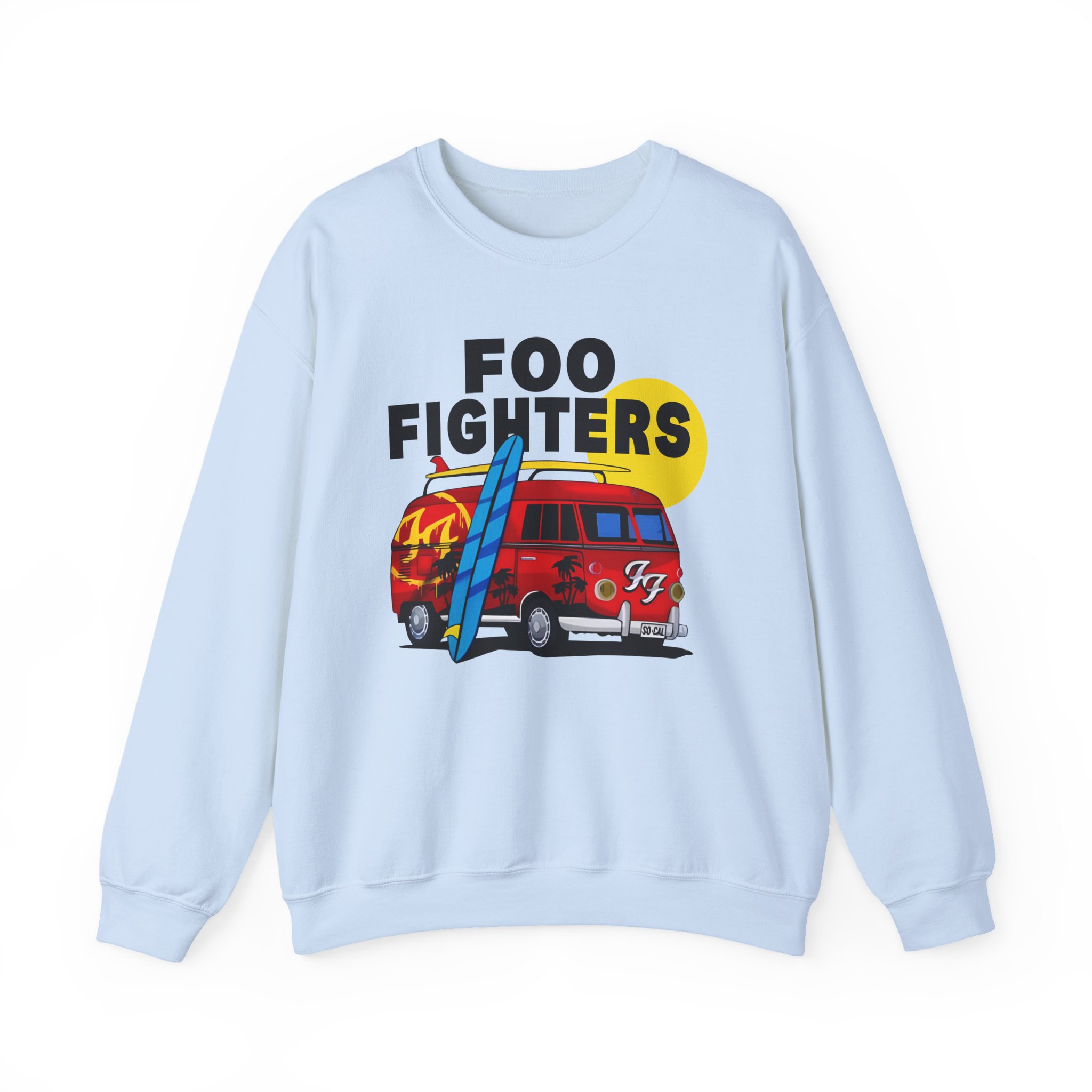 Foo Fighters Split Window Unisex Heavy Blendâ„¢ Crewneck Sweatshirt