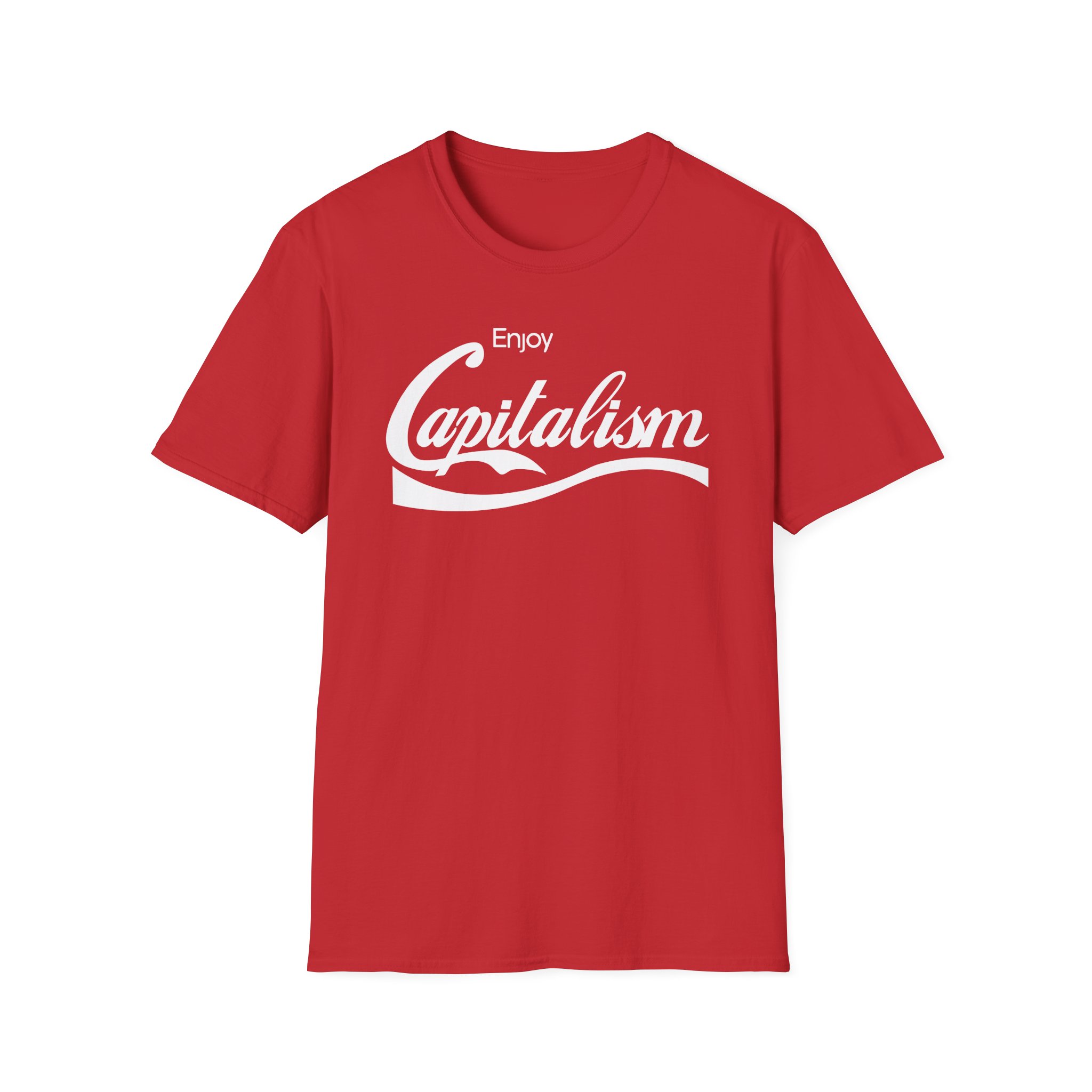 Valuetainment Enjoy Capitalism Unisex Softstyle T-Shirt