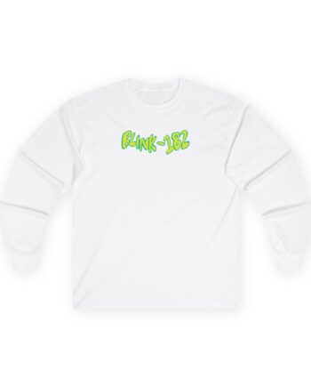 Blink 182 One More Time Smiley Sketch Unisex Ultra Cotton Long Sleeve Tee