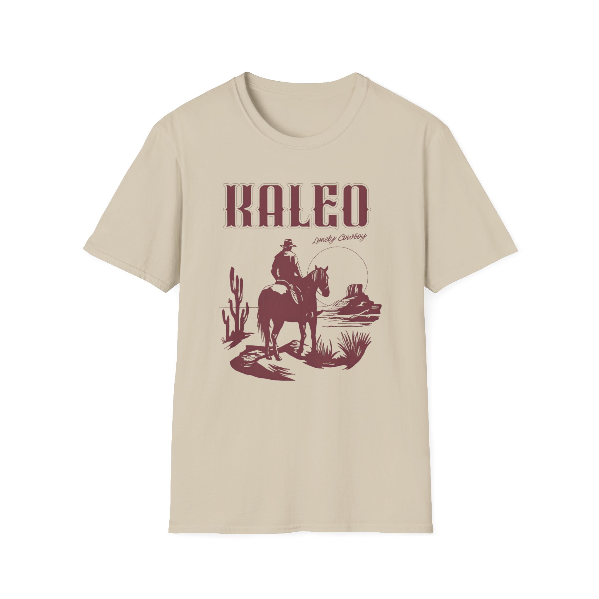 Kaleo Lonely Cowboy Unisex Softstyle T-Shirt