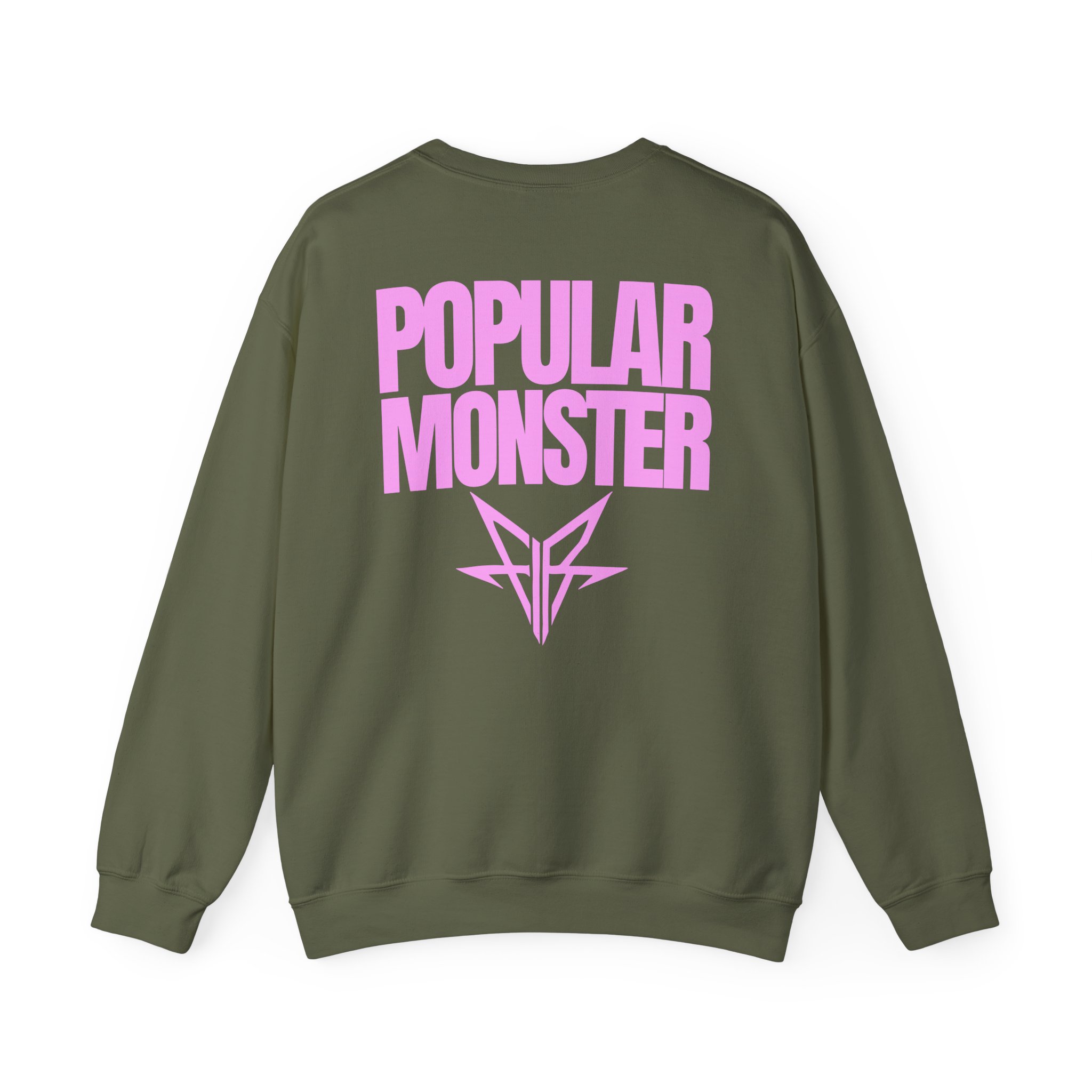 Falling in Reverse Popular Monster Text Unisex Heavy Blendâ„¢ Crewneck Sweatshirt