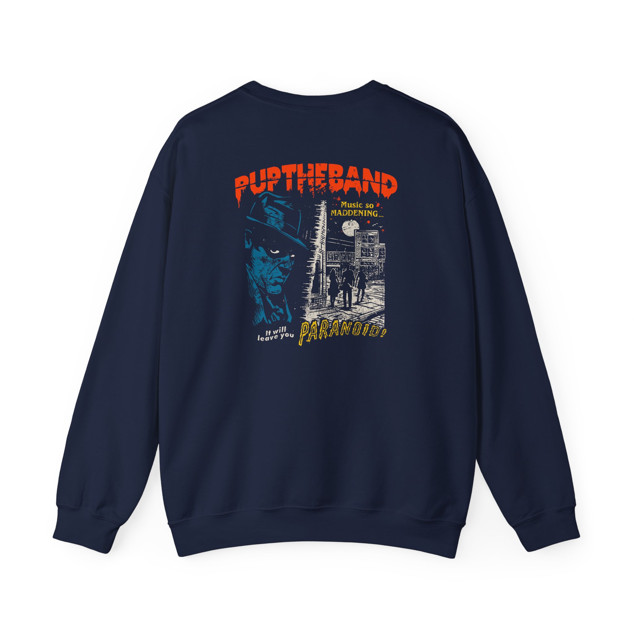 Pup Paranoid Unisex Heavy Blend Crewneck Sweatshirt