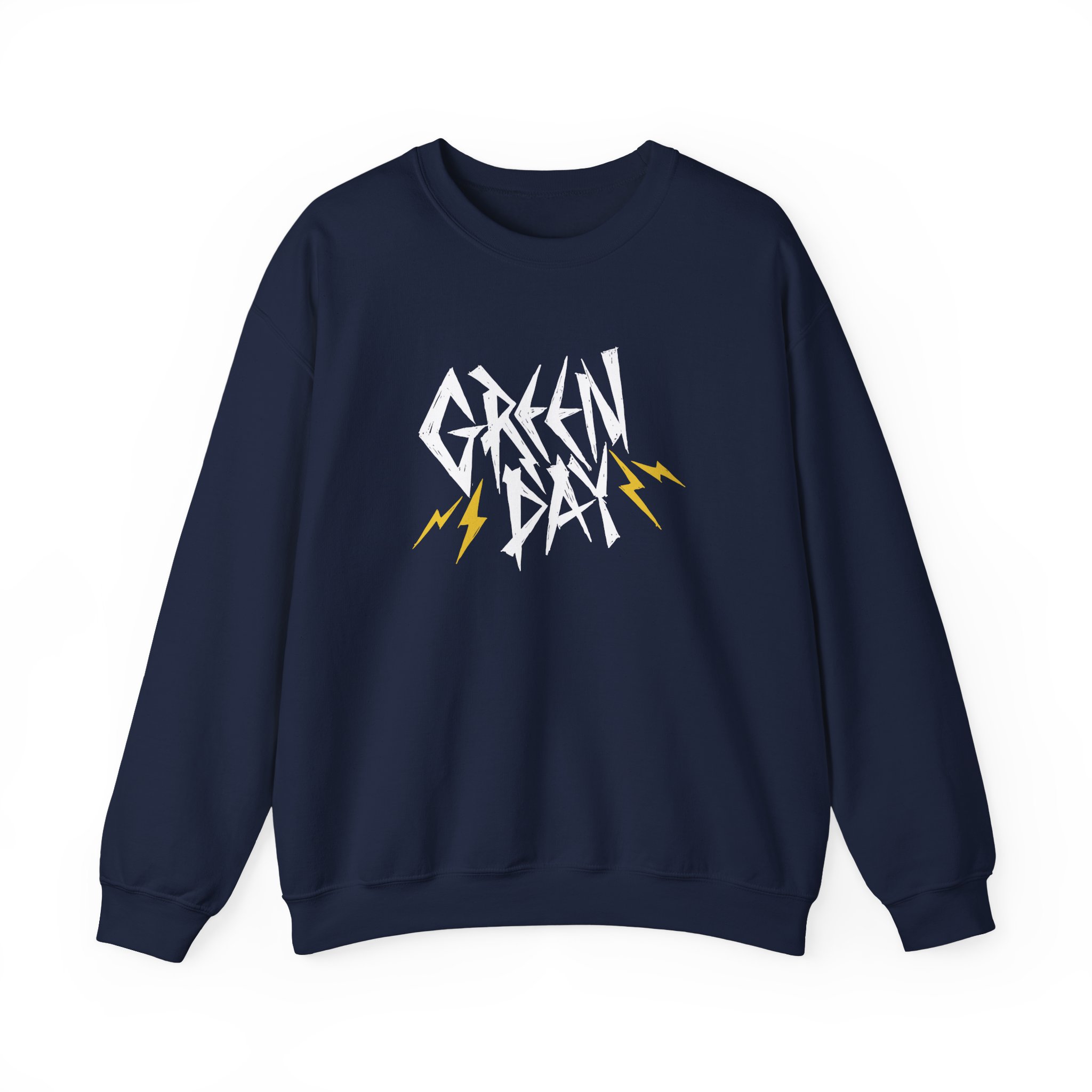 Green Day Bolt Logo Unisex Heavy Blendâ„¢ Crewneck Sweatshirt