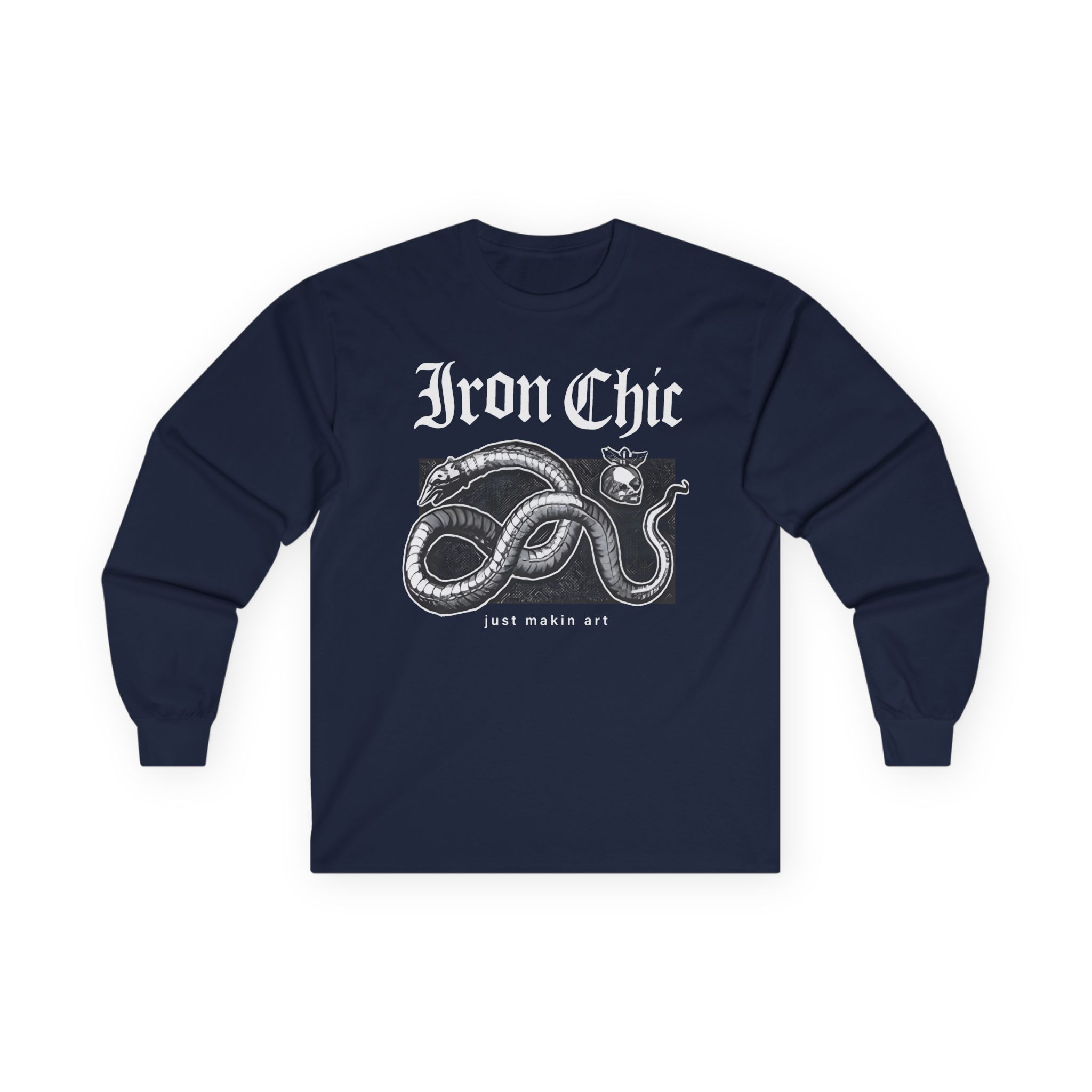 Iron Chic Makin' Art Unisex Ultra Cotton Long Sleeve Tee