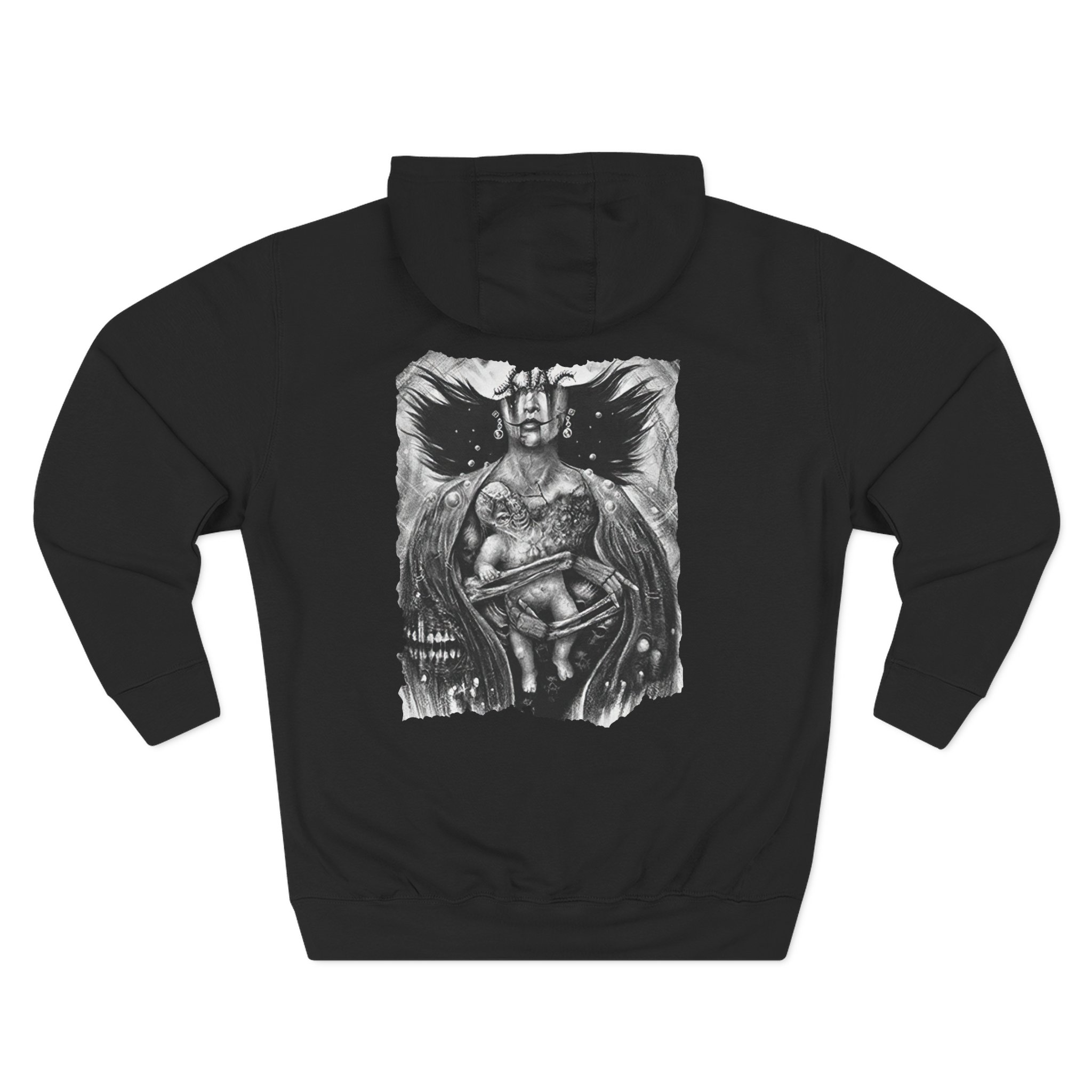 Avatar Band Barren Cloth Mother Three-Panel Fleece Hoodie