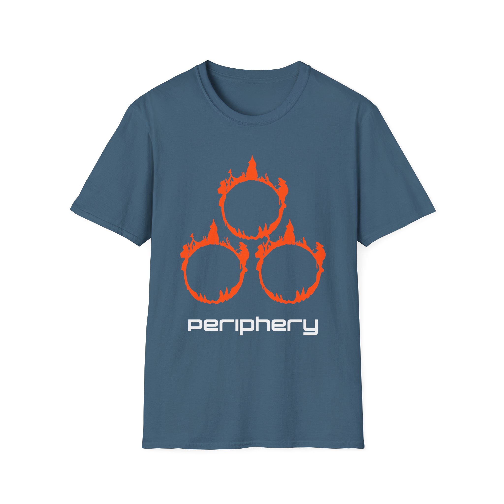 Periphery Circle Flames Unisex Softstyle T-Shirt