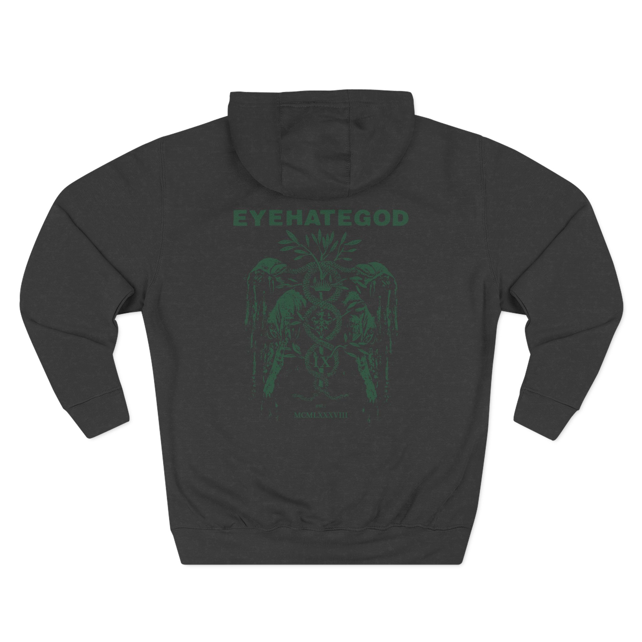 Eyehategod Anemic Robotic Three-Panel Fleece Hoodie