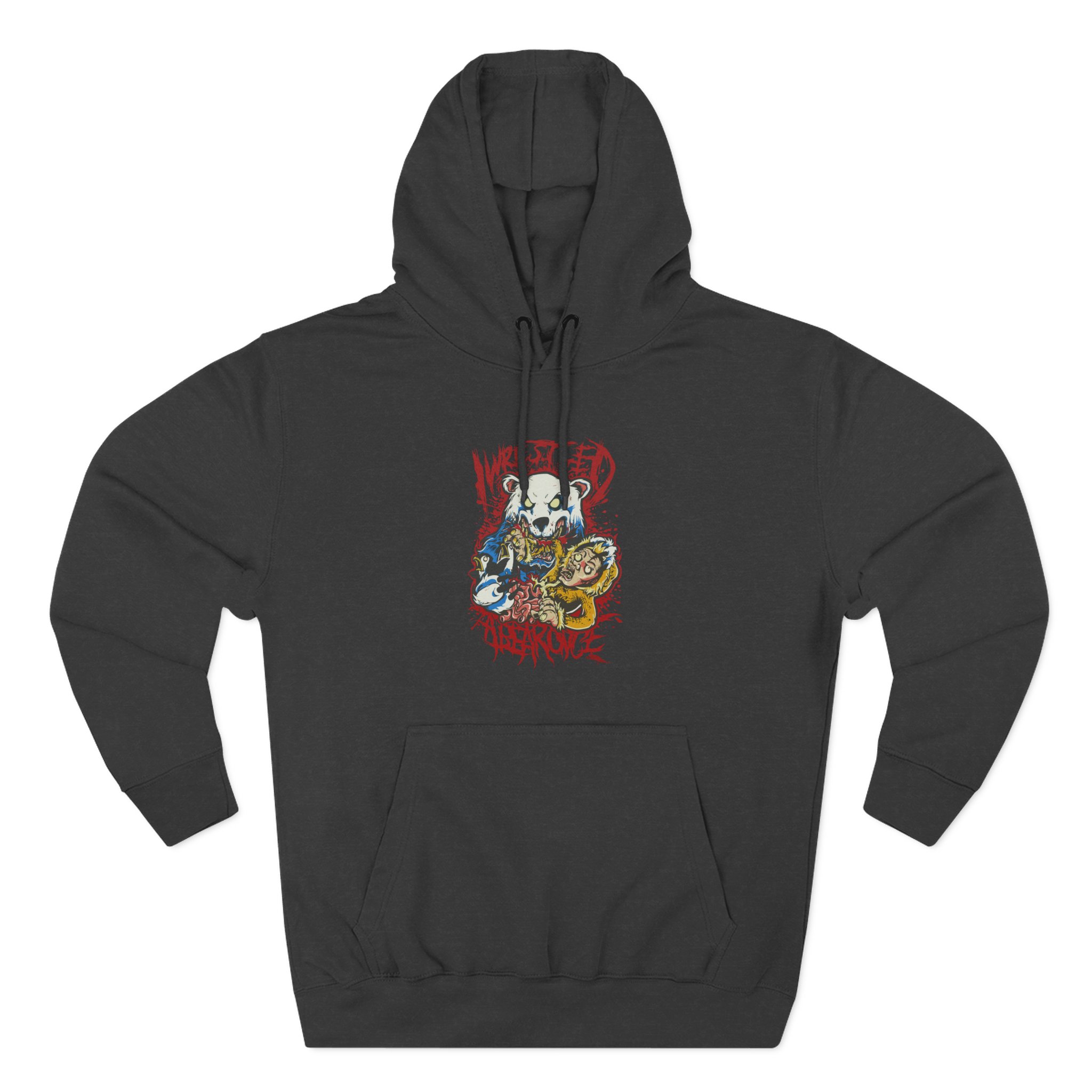 Iwrestledabearonce Three-Panel Fleece Hoodie