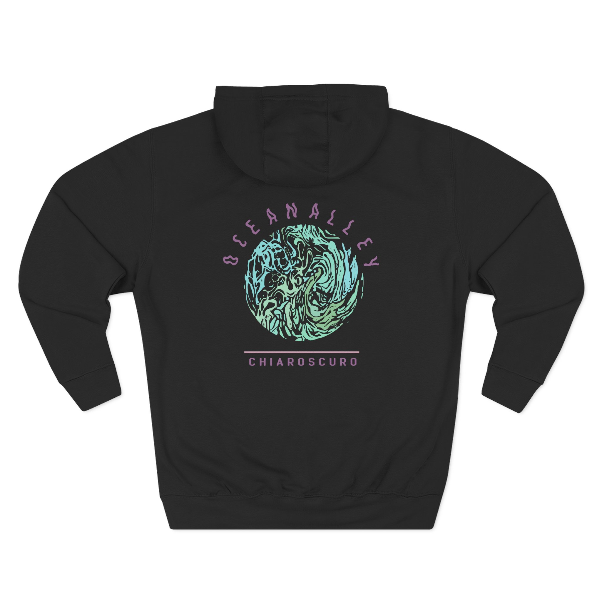 Ocean Alley Chiaroscuro Logo Three-Panel Fleece Hoodie