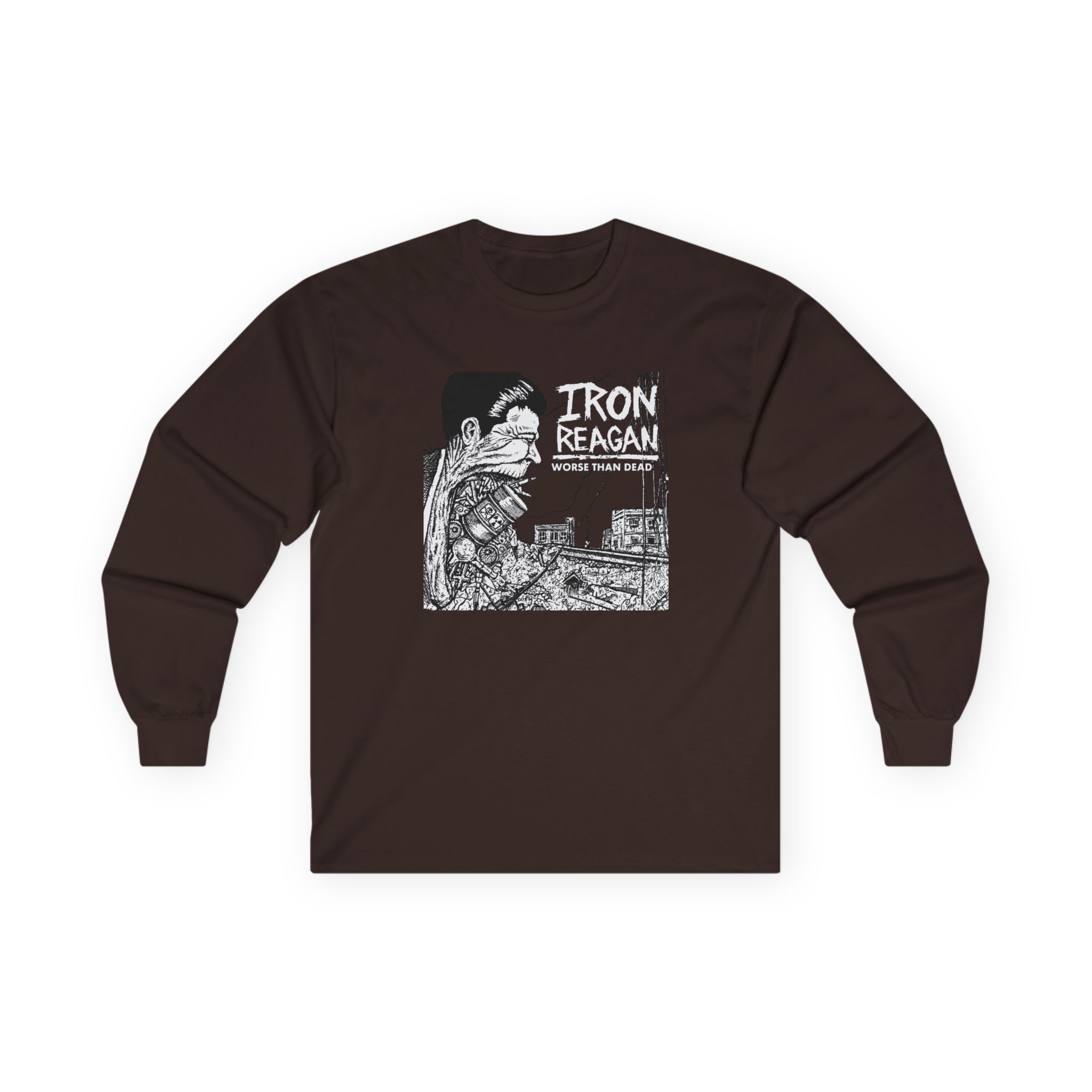 Iron Reagan Worse Than Dead Unisex Ultra Cotton Long Sleeve Tee