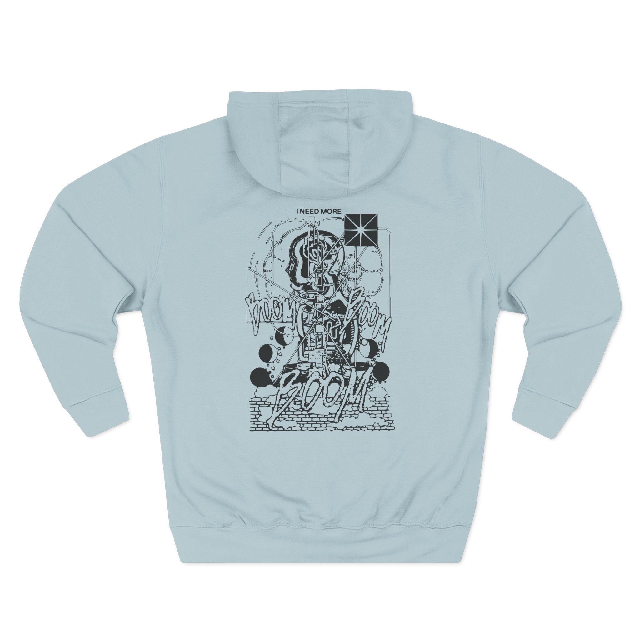 Turnstile Three-Panel Fleece Hoodie