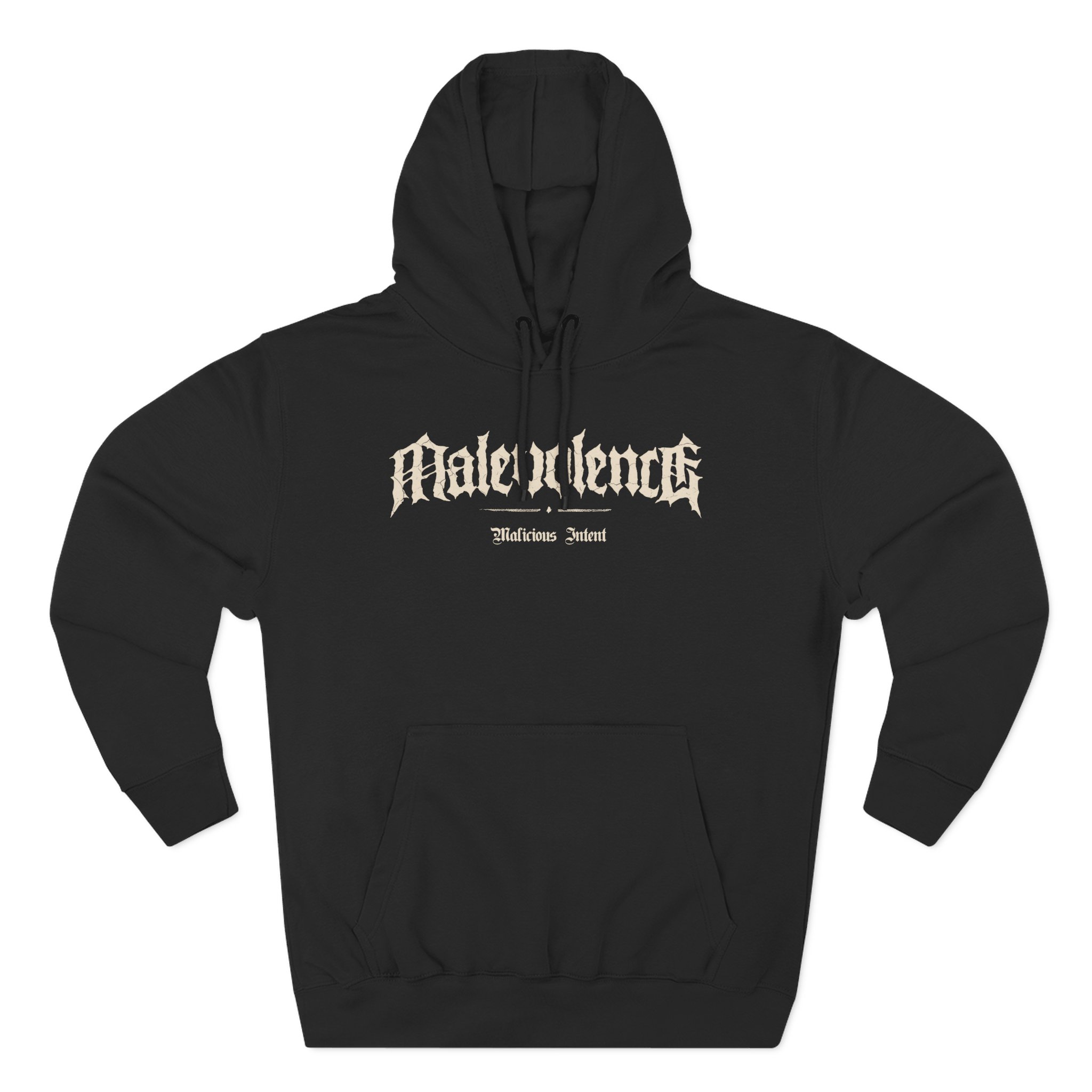 Malevolence Malicious Intent Three-Panel Fleece Hoodie