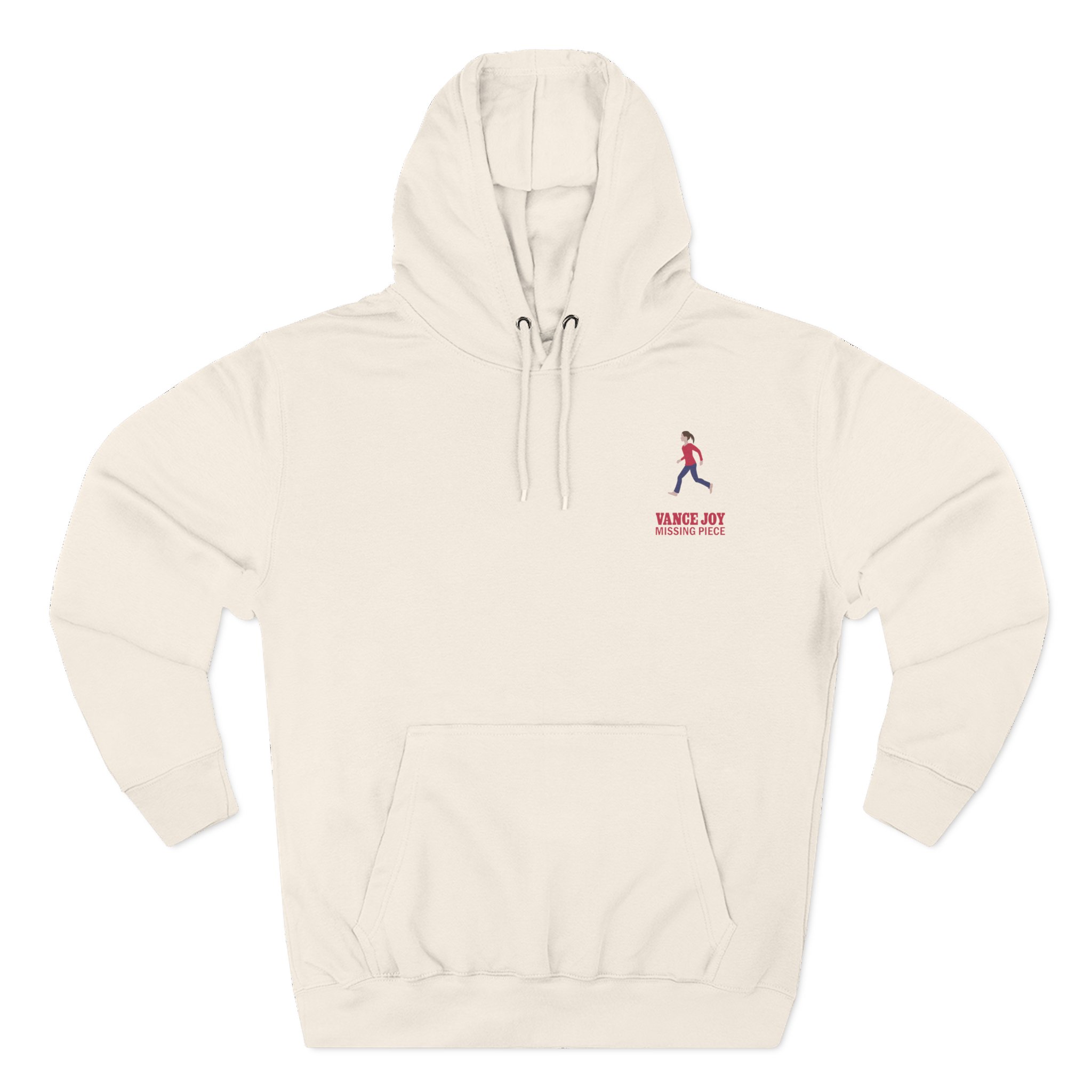Vance Joy Running Girl Three-Panel Fleece Hoodie