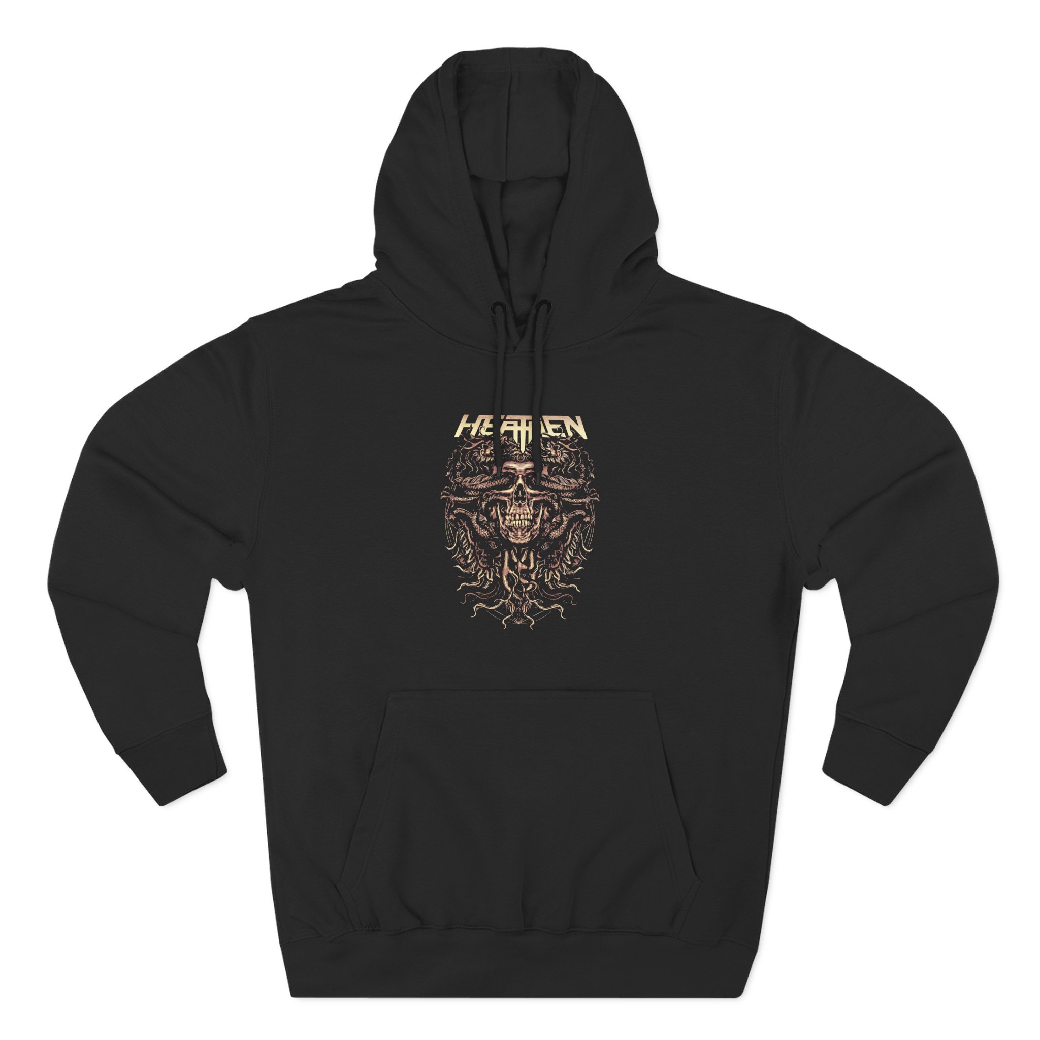 Heathen Empire Crest Three-Panel Fleece Hoodie