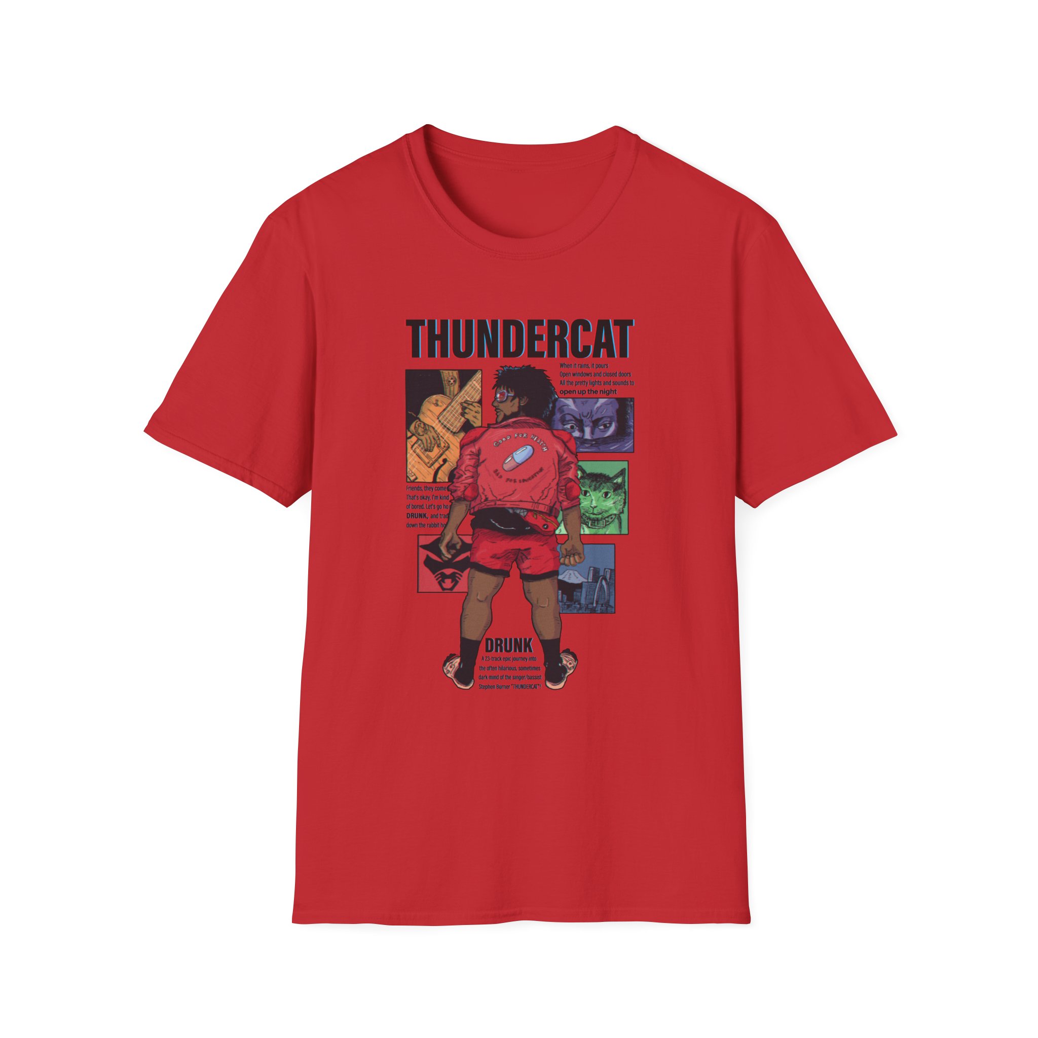 Thundercat Manga Unisex Softstyle T-Shirt