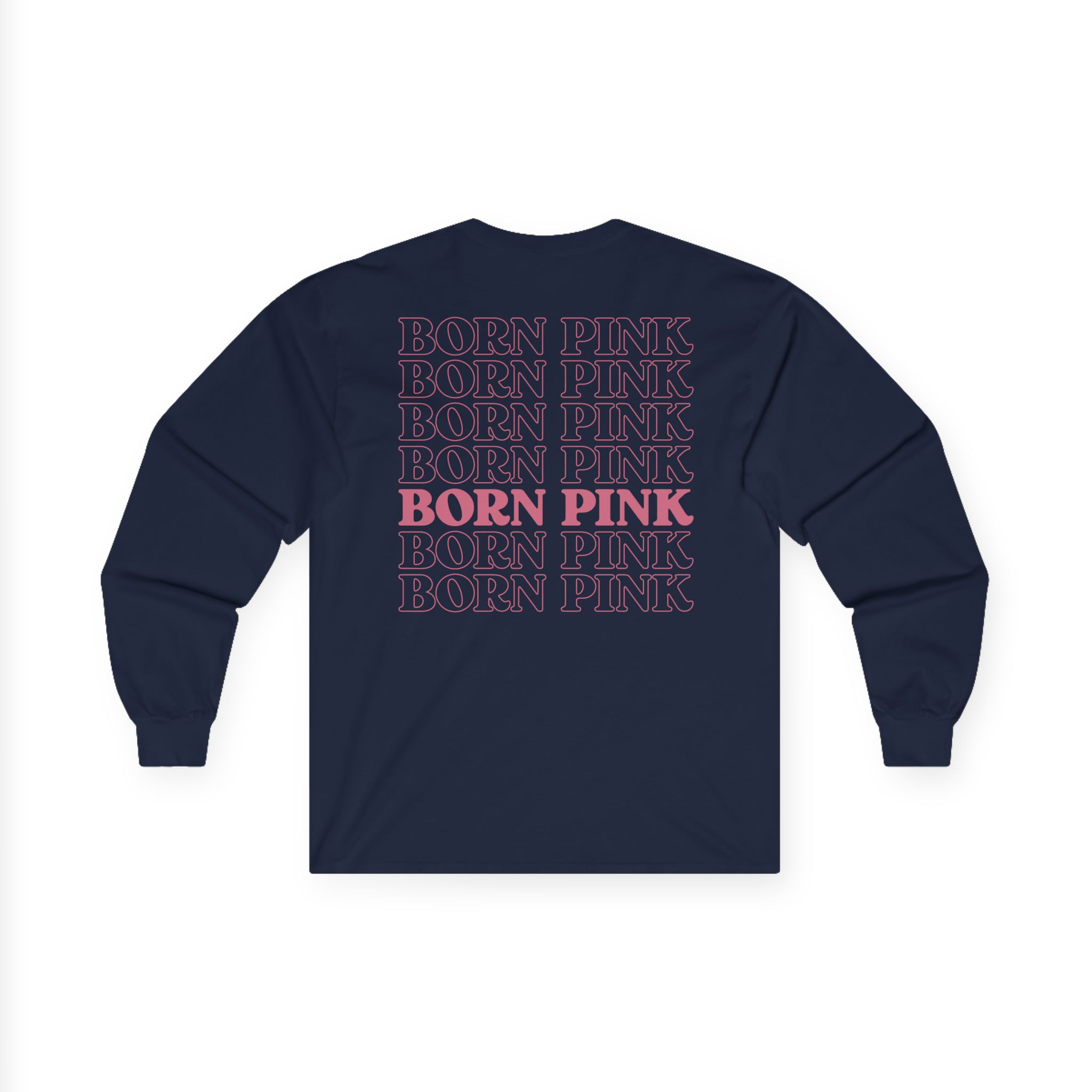 B Born Pink World Tour Unisex Ultra Cotton Long Sleeve Tee
