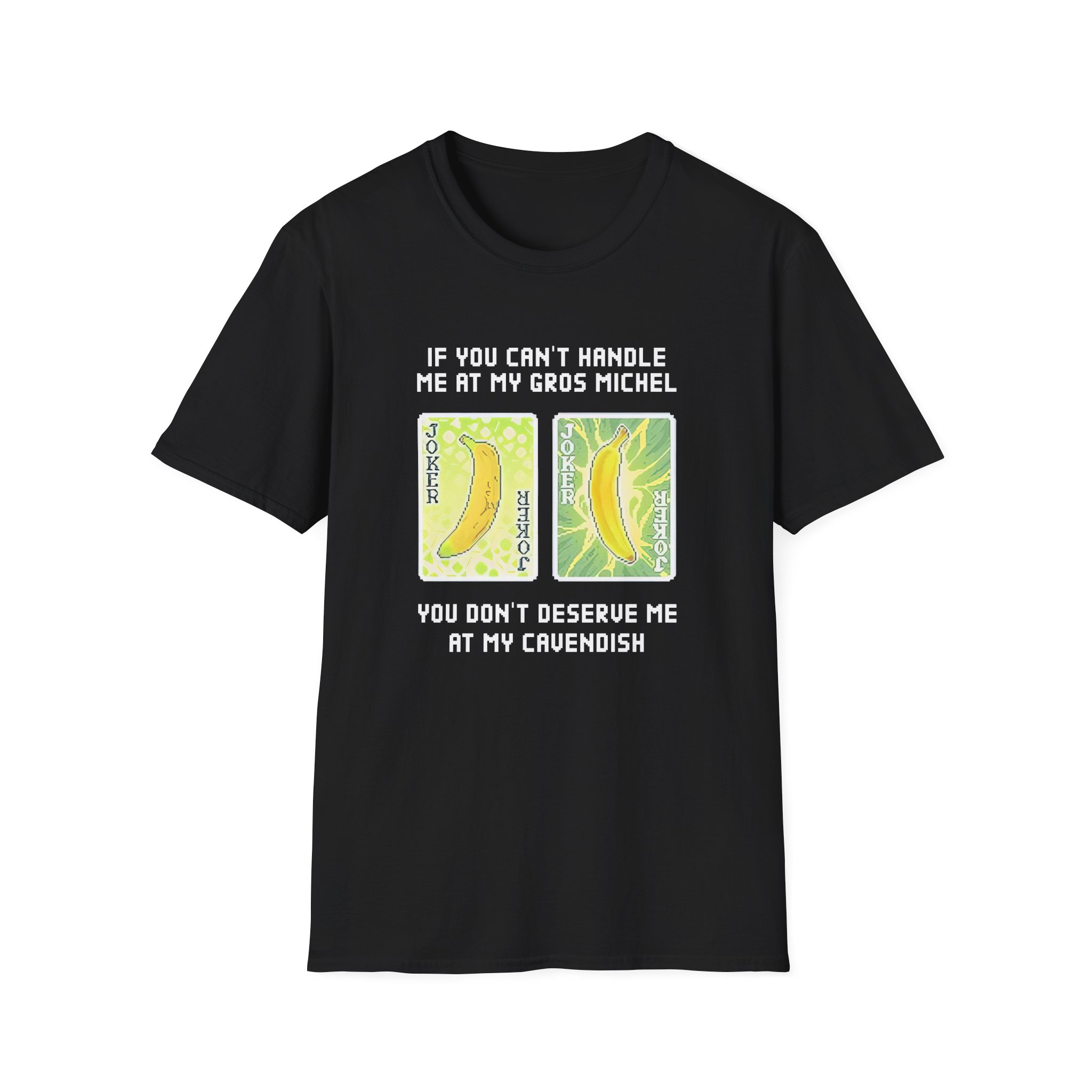 Balatro Gros Michel and Cavendish Jokker Banana Unisex Softstyle T-Shirt