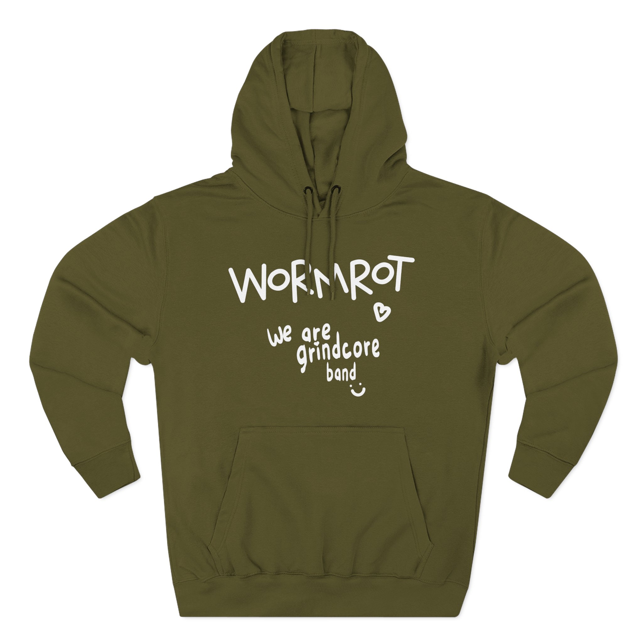 Wormrot We Are Grindcore Three-Panel Fleece Hoodie